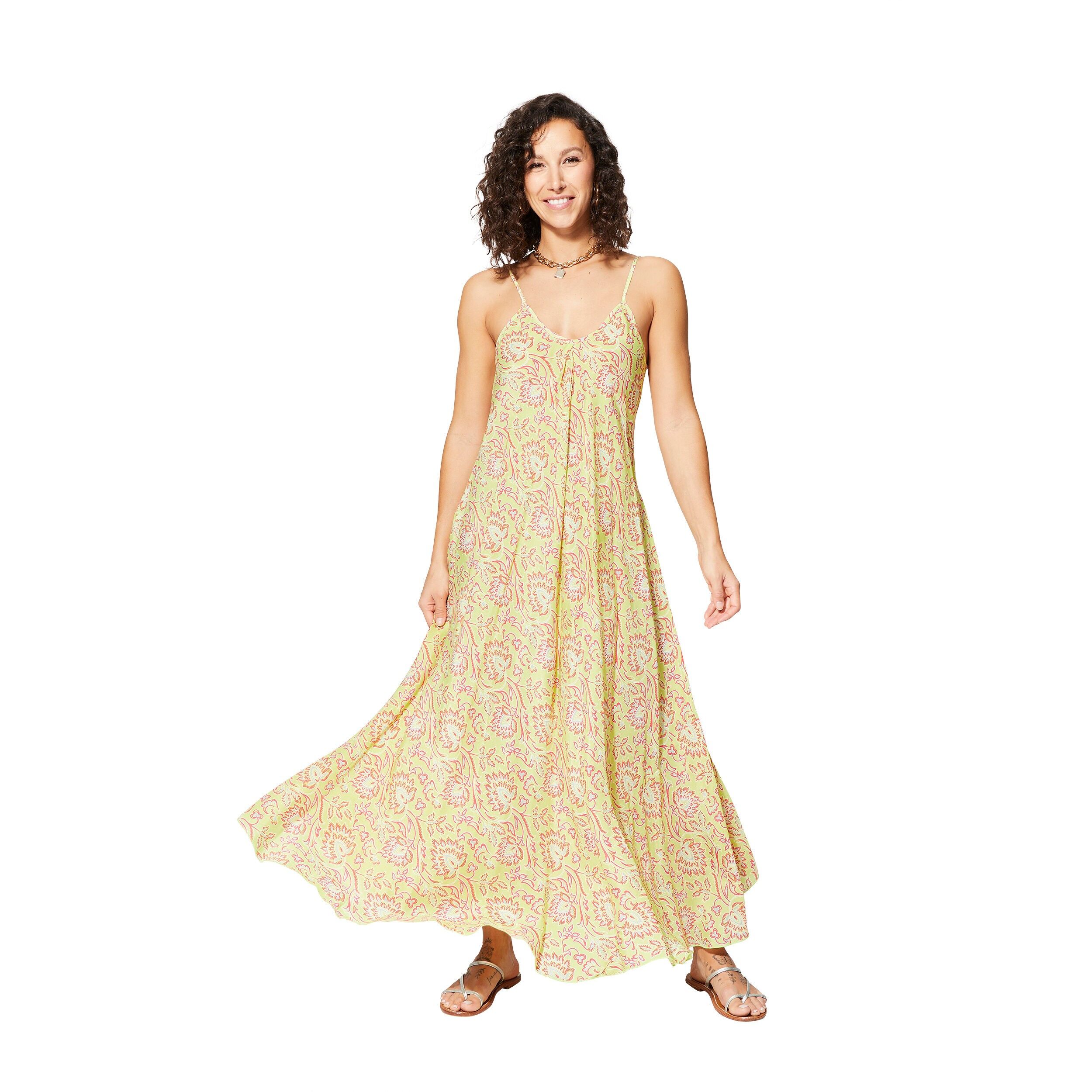 ROBE ÉTÉ LONGUE SANS MANCHES MCMAXI0165D