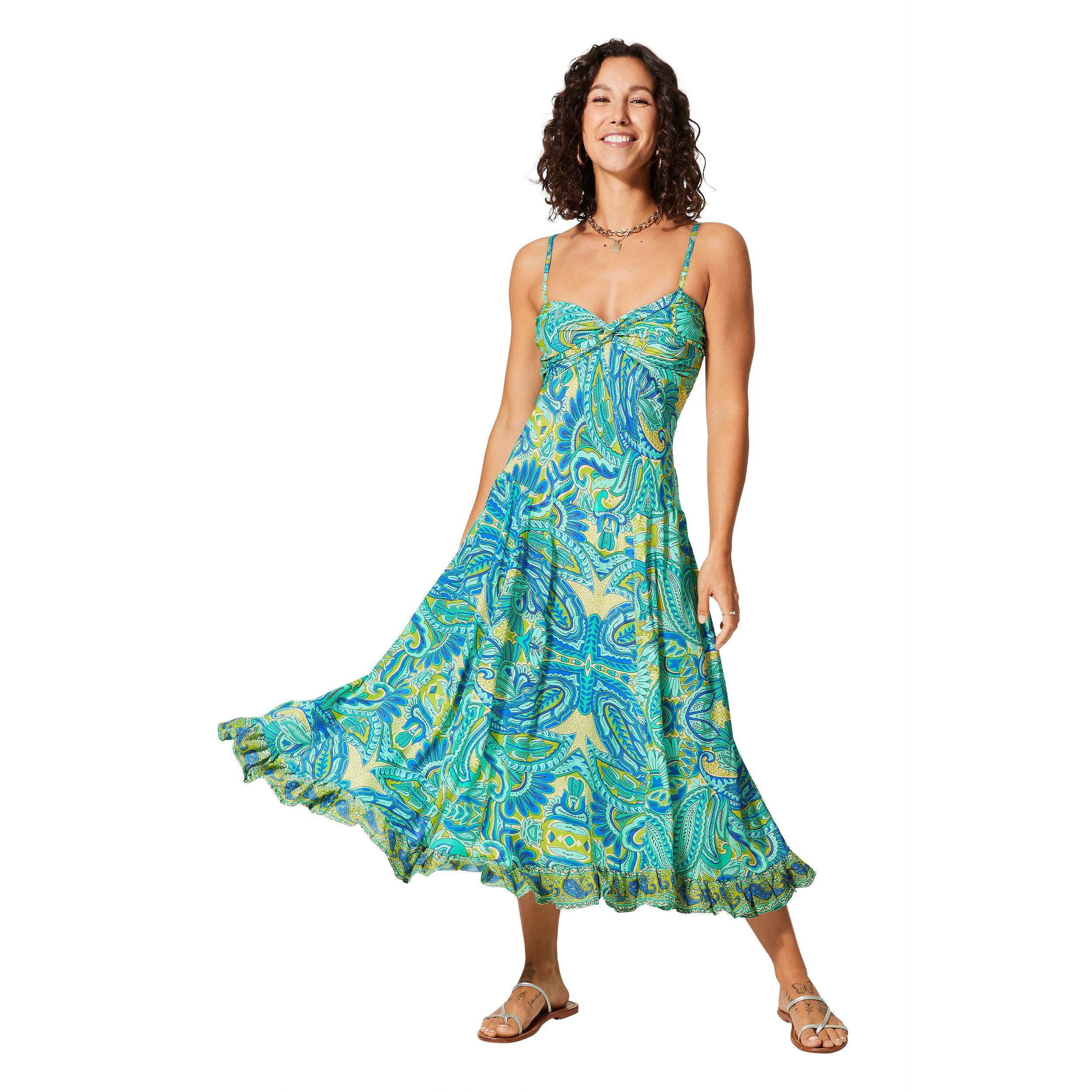 ROBE ÉTÉ LONGUE SANS MANCHES MCMAXI0166D