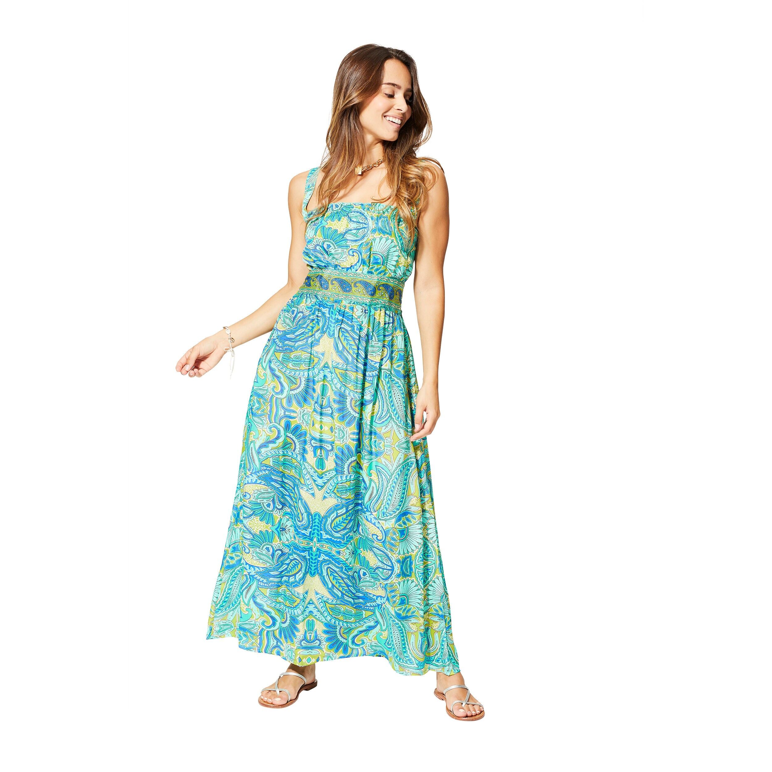 ROBE ÉTÉ LONGUE SANS MANCHES MCMAXI0167D