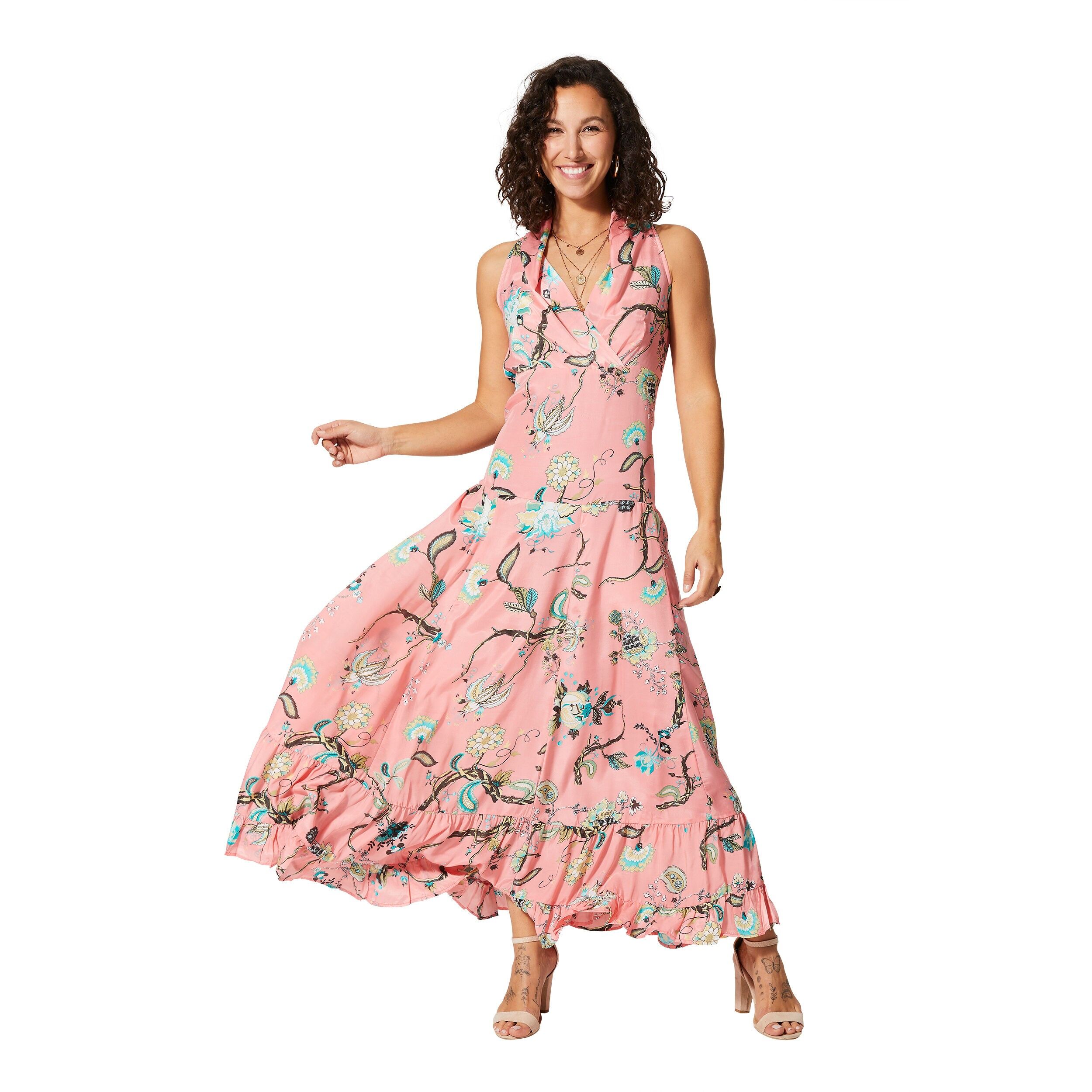 ROBE ÉTÉ LONGUE SANS MANCHES MCMAXI0168B