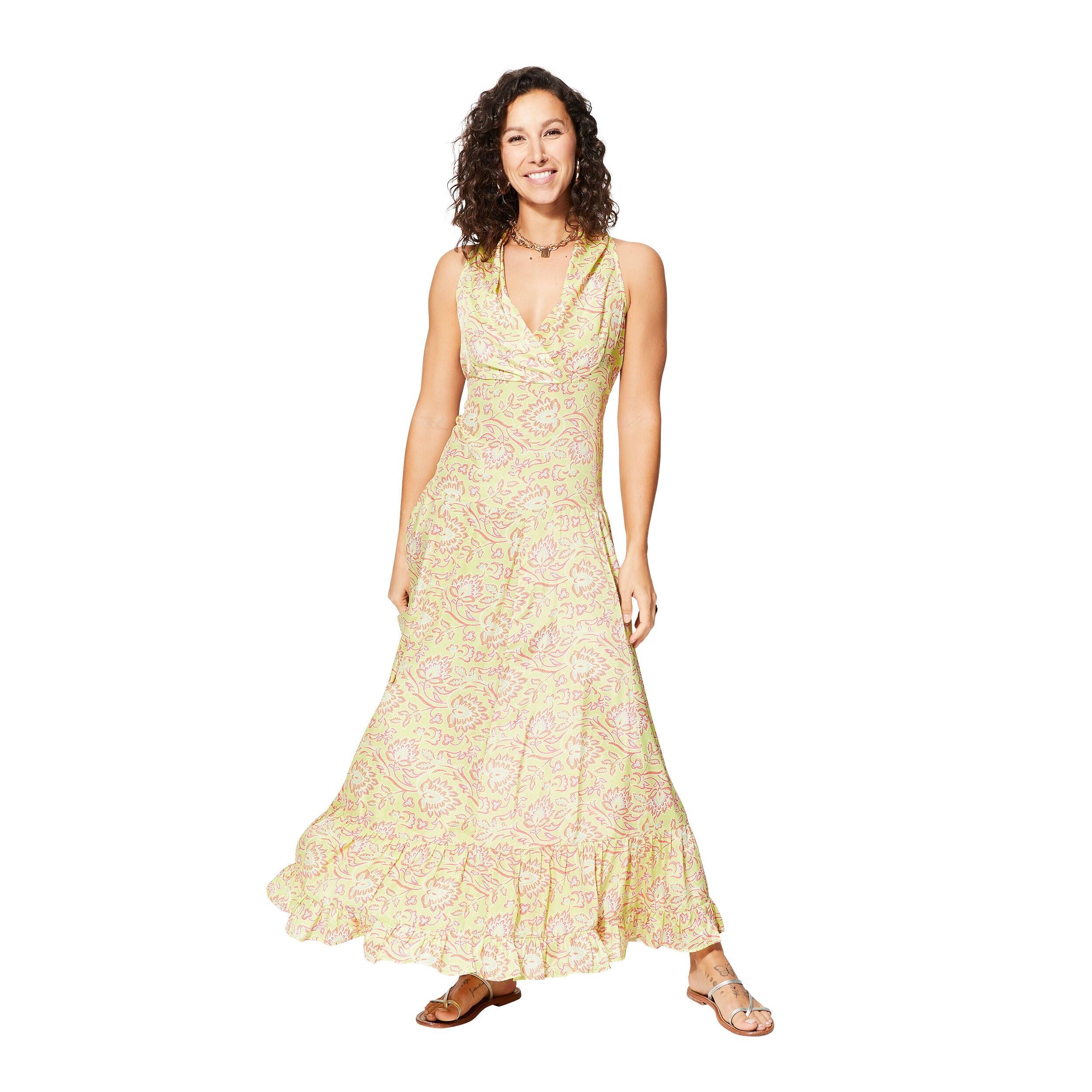 ROBE ÉTÉ LONGUE SANS MANCHES MCMAXI0168F