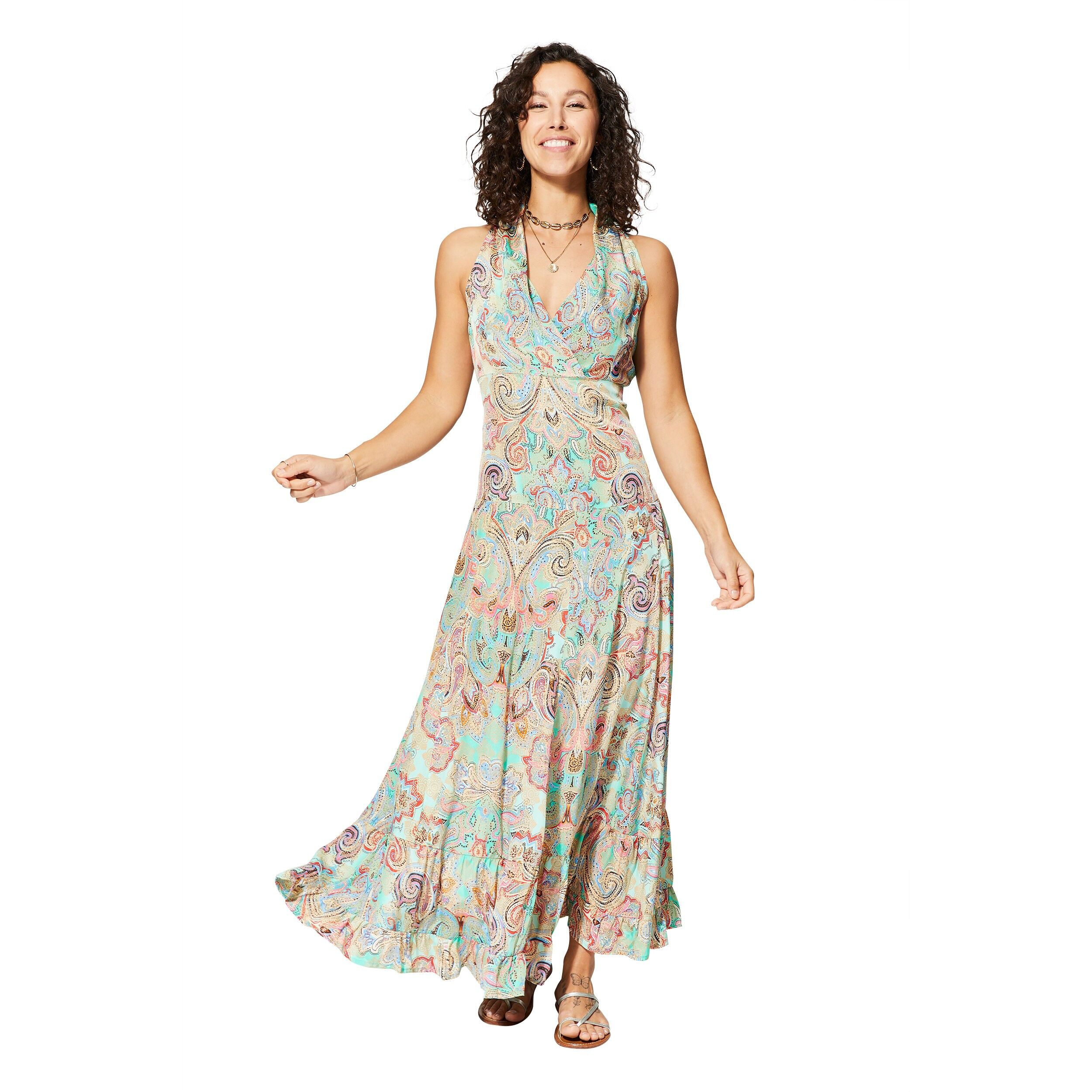 ROBE ÉTÉ LONGUE SANS MANCHES MCMAXI0168I