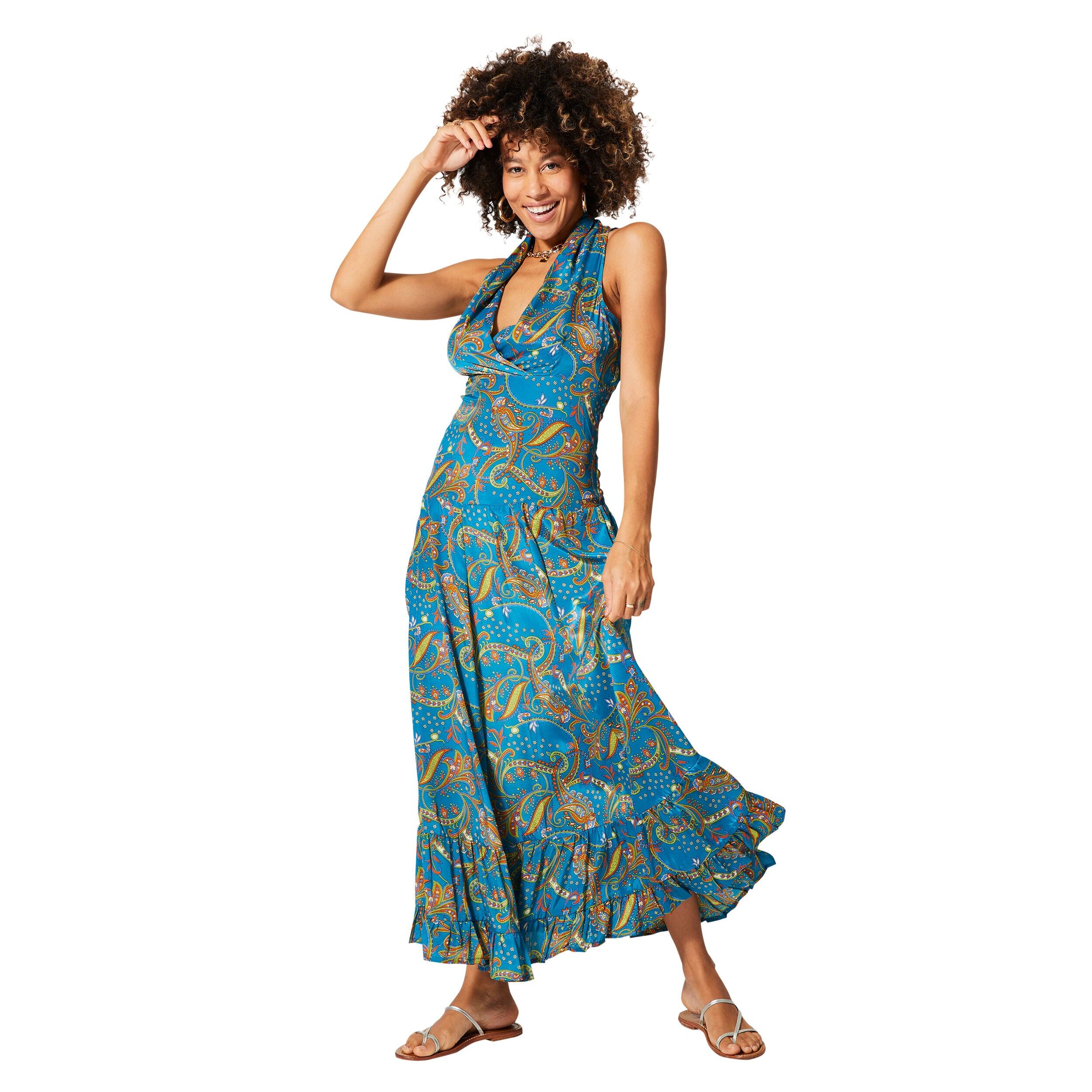 ROBE ÉTÉ LONGUE SANS MANCHES MCMAXI0168K