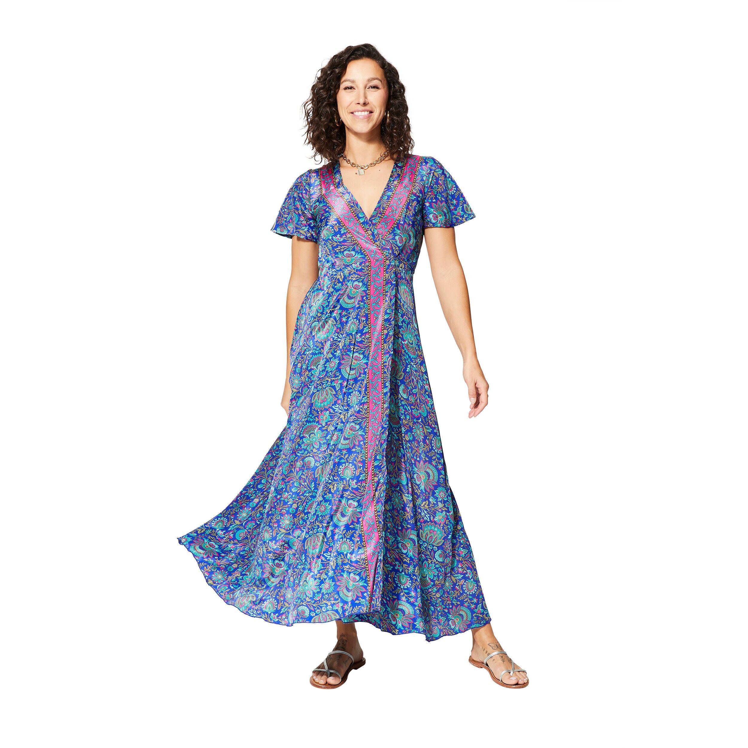 ROBE ÉTÉ LONGUE MANCHES COURTES MCMAXI0170E