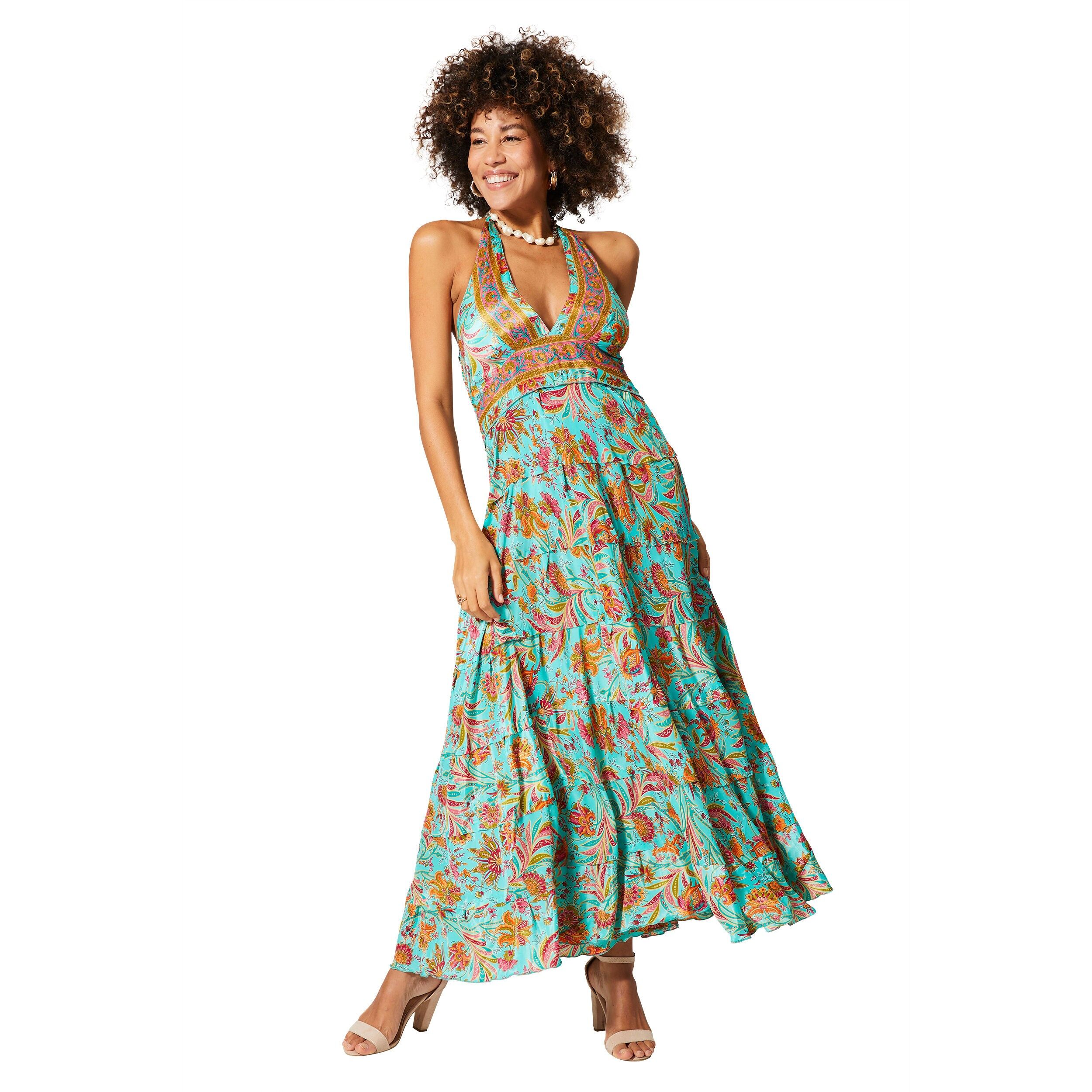 ROBE ÉTÉ LONGUE SANS MANCHES MCMAXI0635R