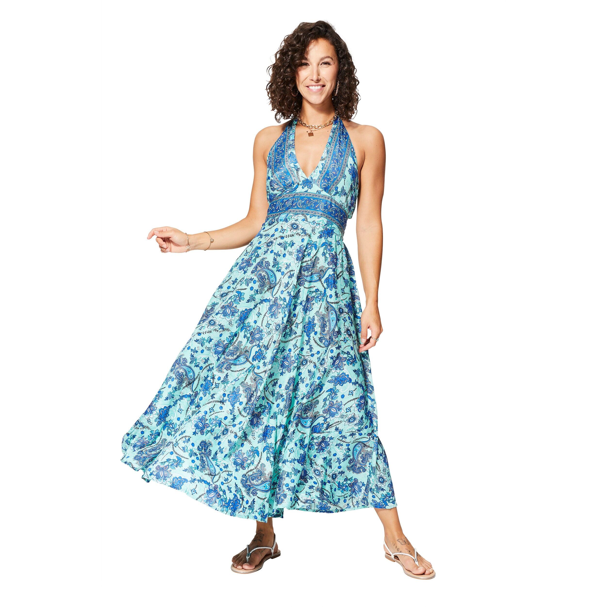 ROBE ÉTÉ LONGUE SANS MANCHES MCMAXI0636A