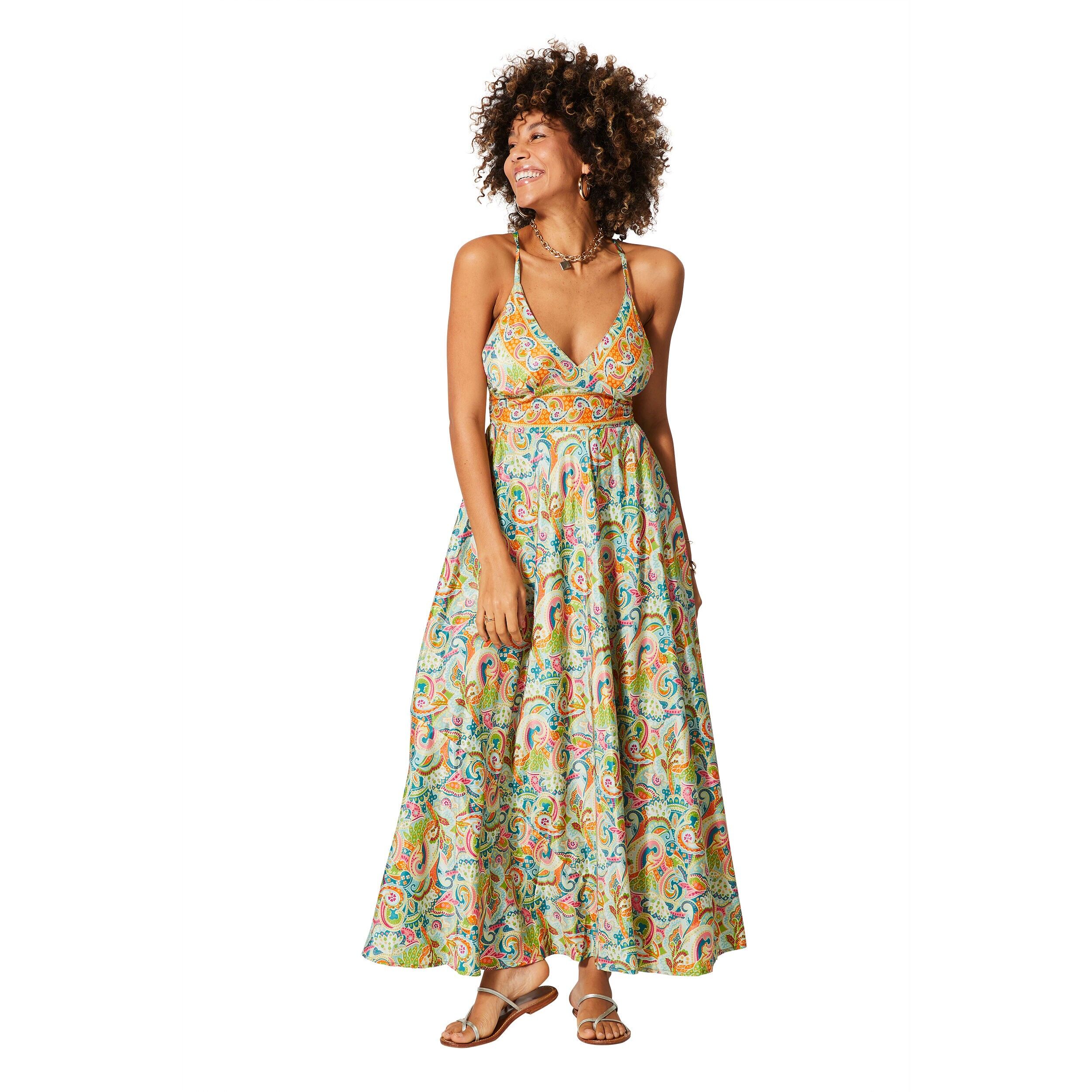 ROBE ÉTÉ LONGUE SANS MANCHES MCMAXI0638D
