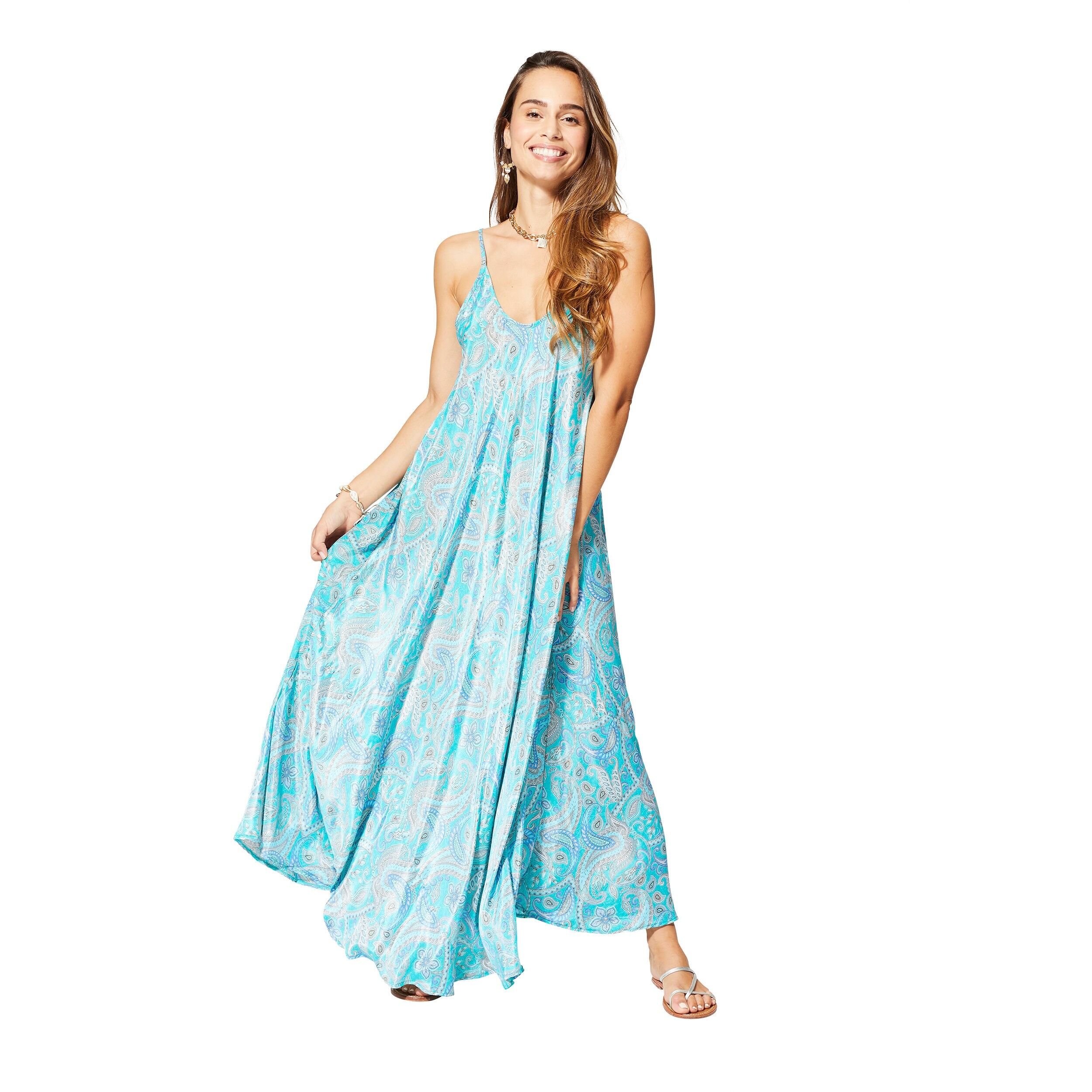 ROBE ÉTÉ LONGUE SANS MANCHES MCMAXI0643B