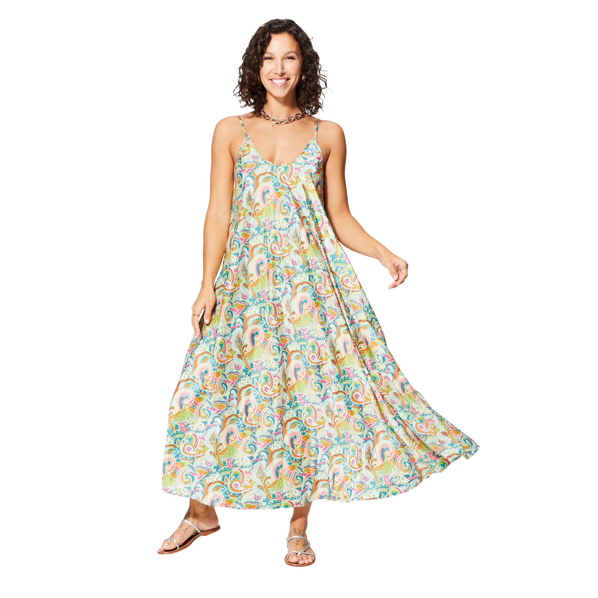 ROBE ÉTÉ LONGUE SANS MANCHES MCMAXI0643E