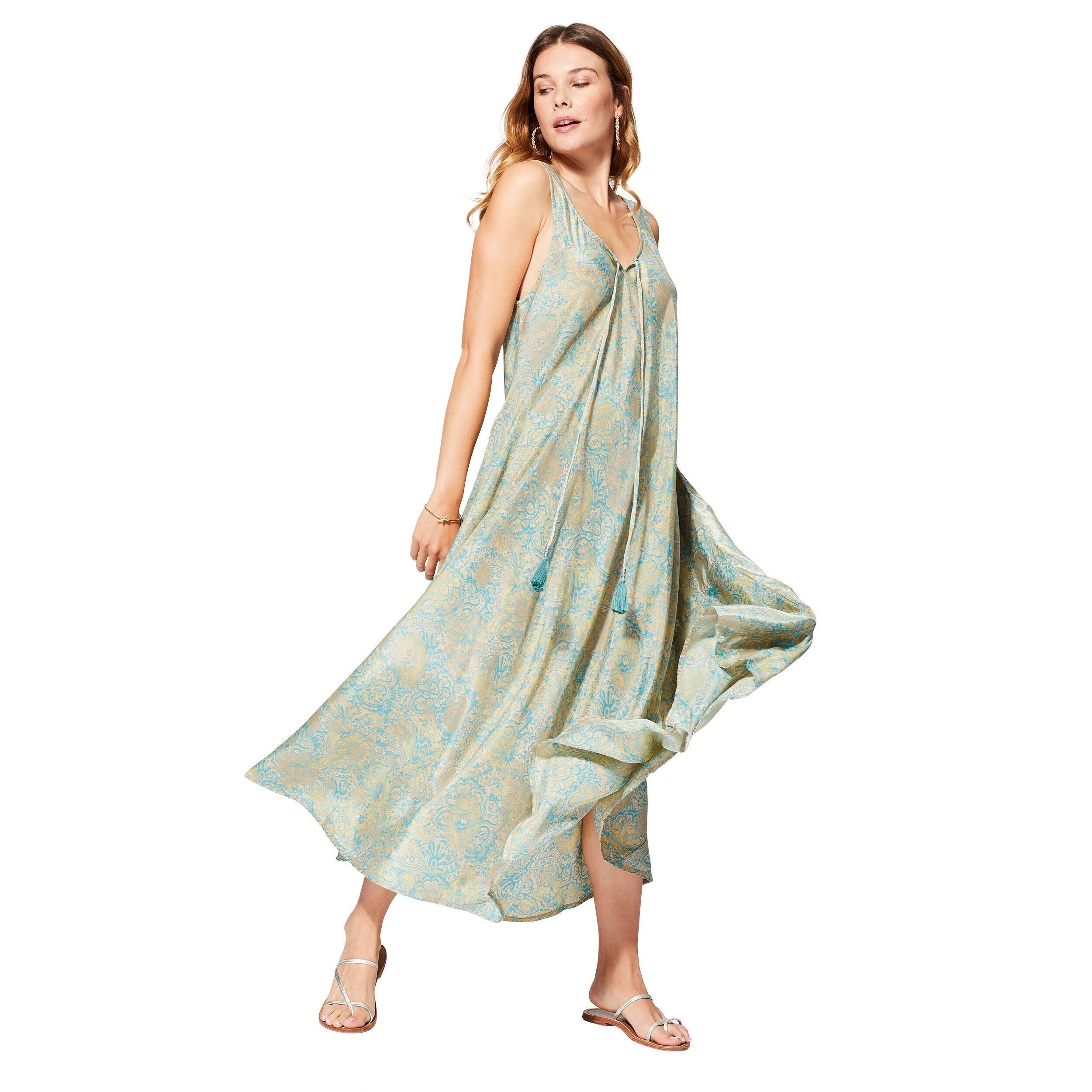 ROBE ÉTÉ LONGUE SANS MANCHES MCMAXI0648C