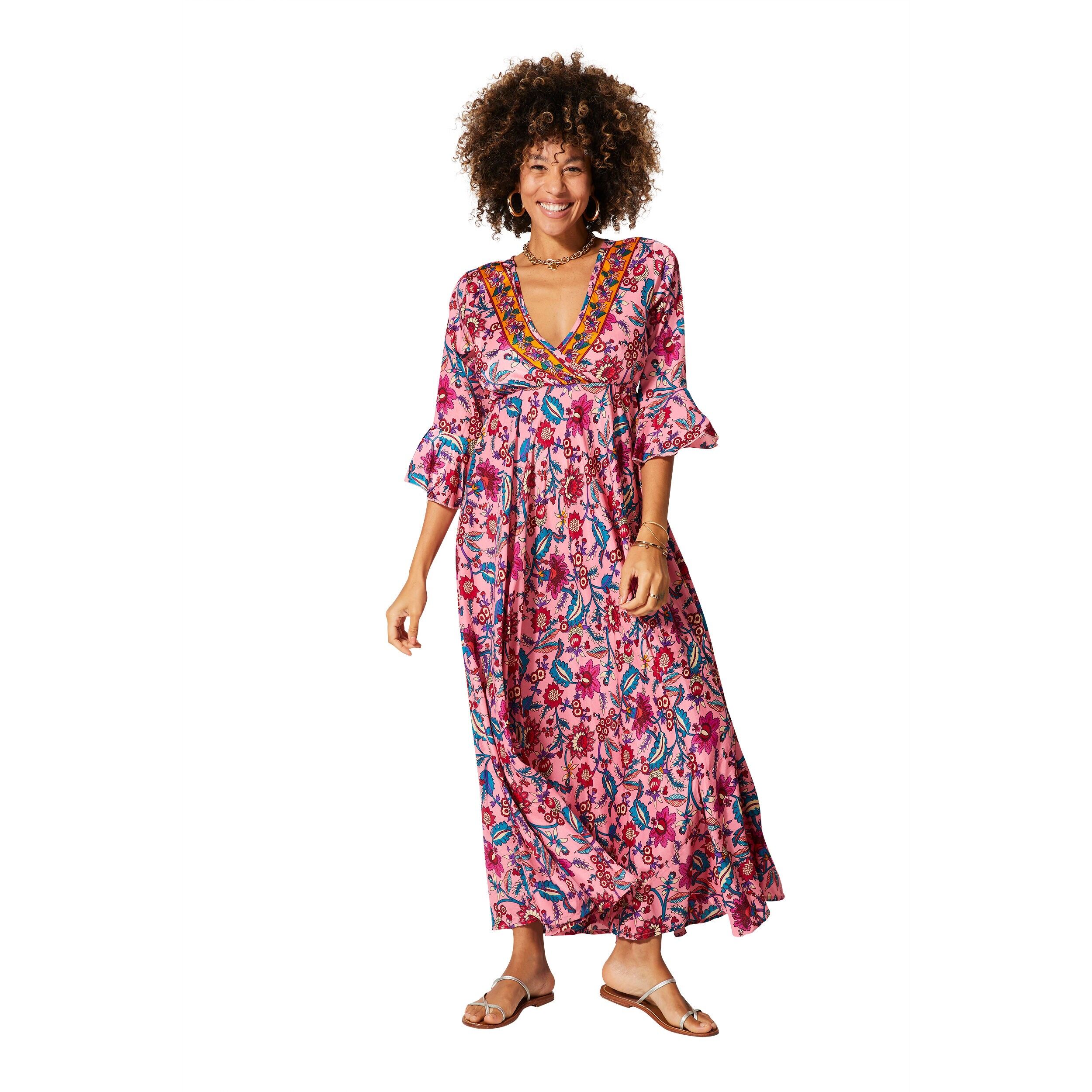 ROBE ÉTÉ LONGUE MANCHES 3/4 MCMAXI0657O