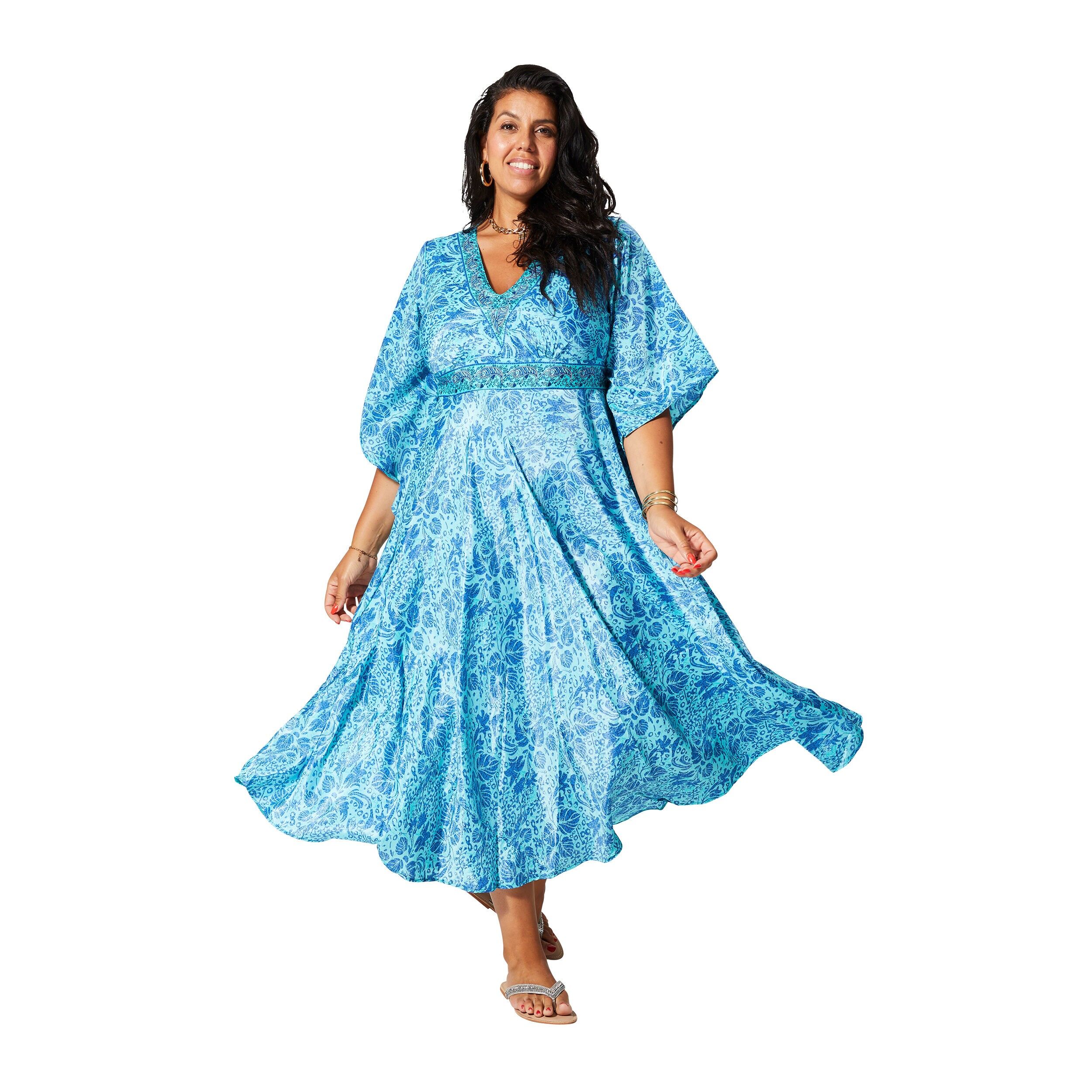 ROBE ÉTÉ LONGUE MANCHES 3/4 MCMAXIP0009A