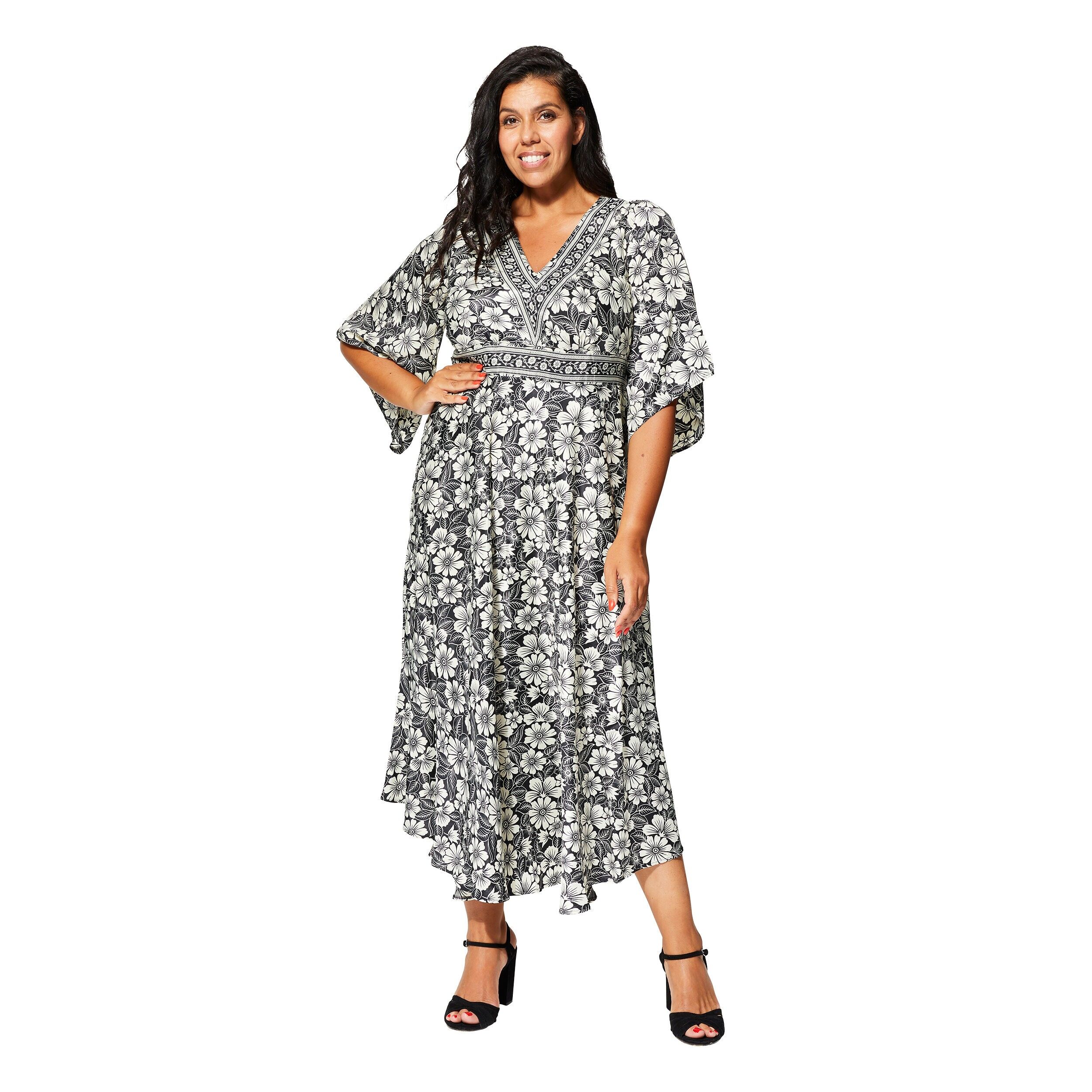 ROBE ÉTÉ LONGUE MANCHES 3/4 MCMAXIP0009D