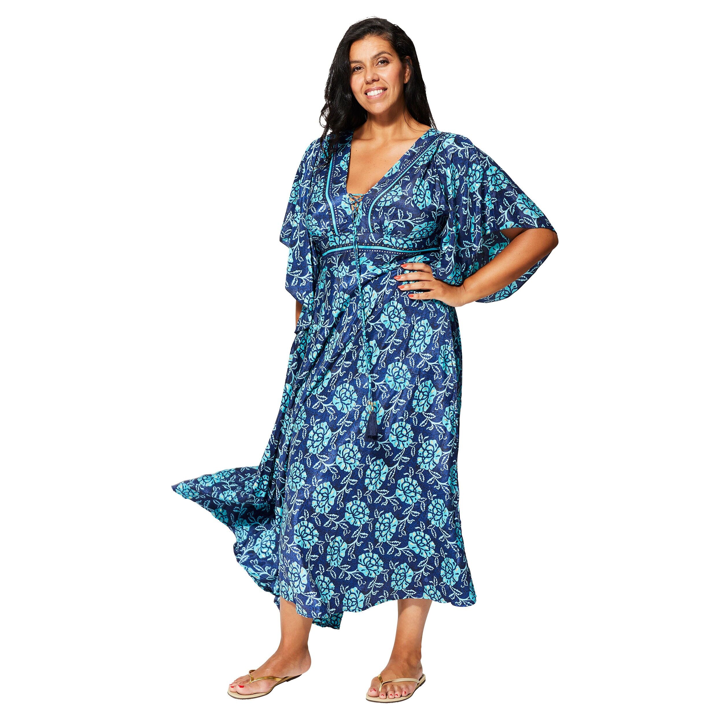 ROBE ÉTÉ LONGUE MANCHES COURTES MCMAXIP2003D