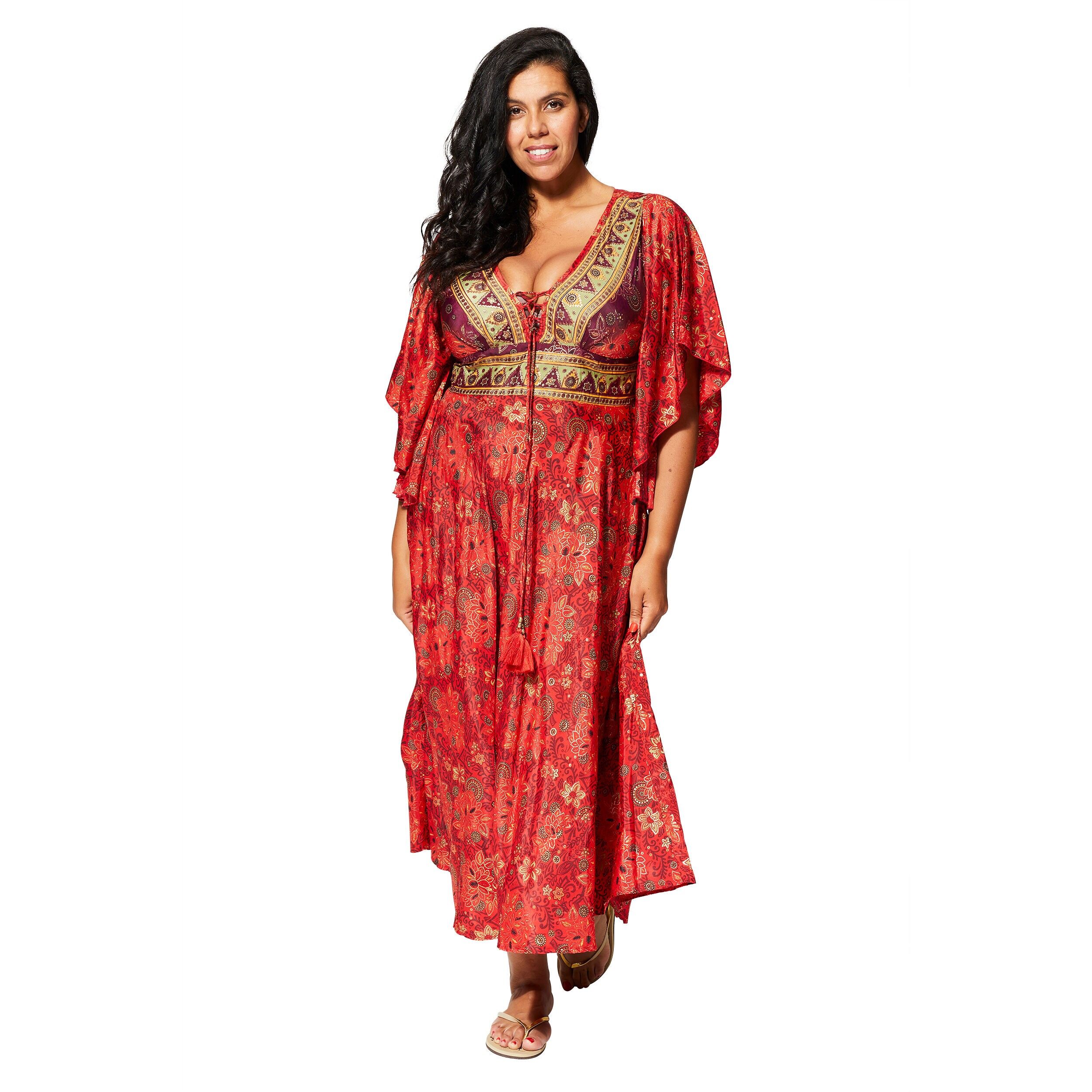 ROBE ÉTÉ LONGUE MANCHES COURTES MCMAXIP2003G