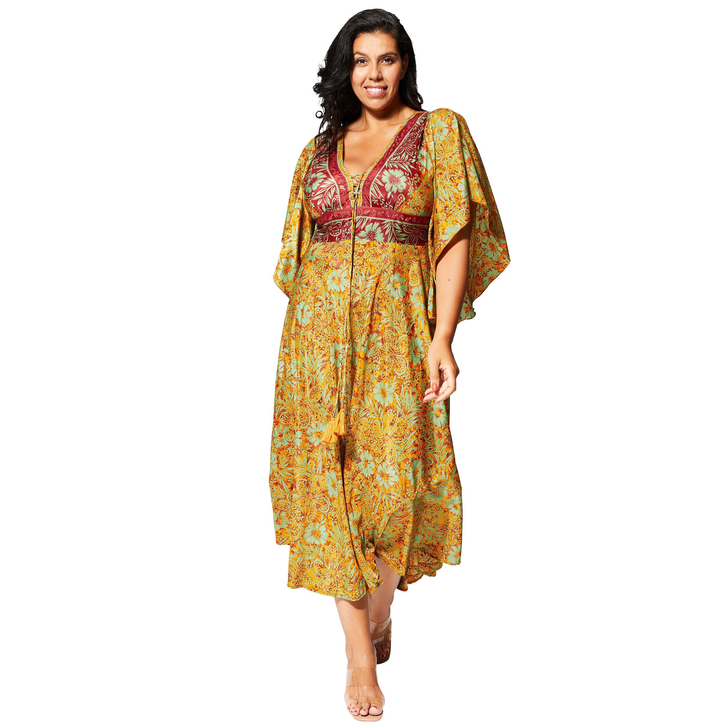 ROBE ÉTÉ LONGUE MANCHES COURTES MCMAXIP2003H