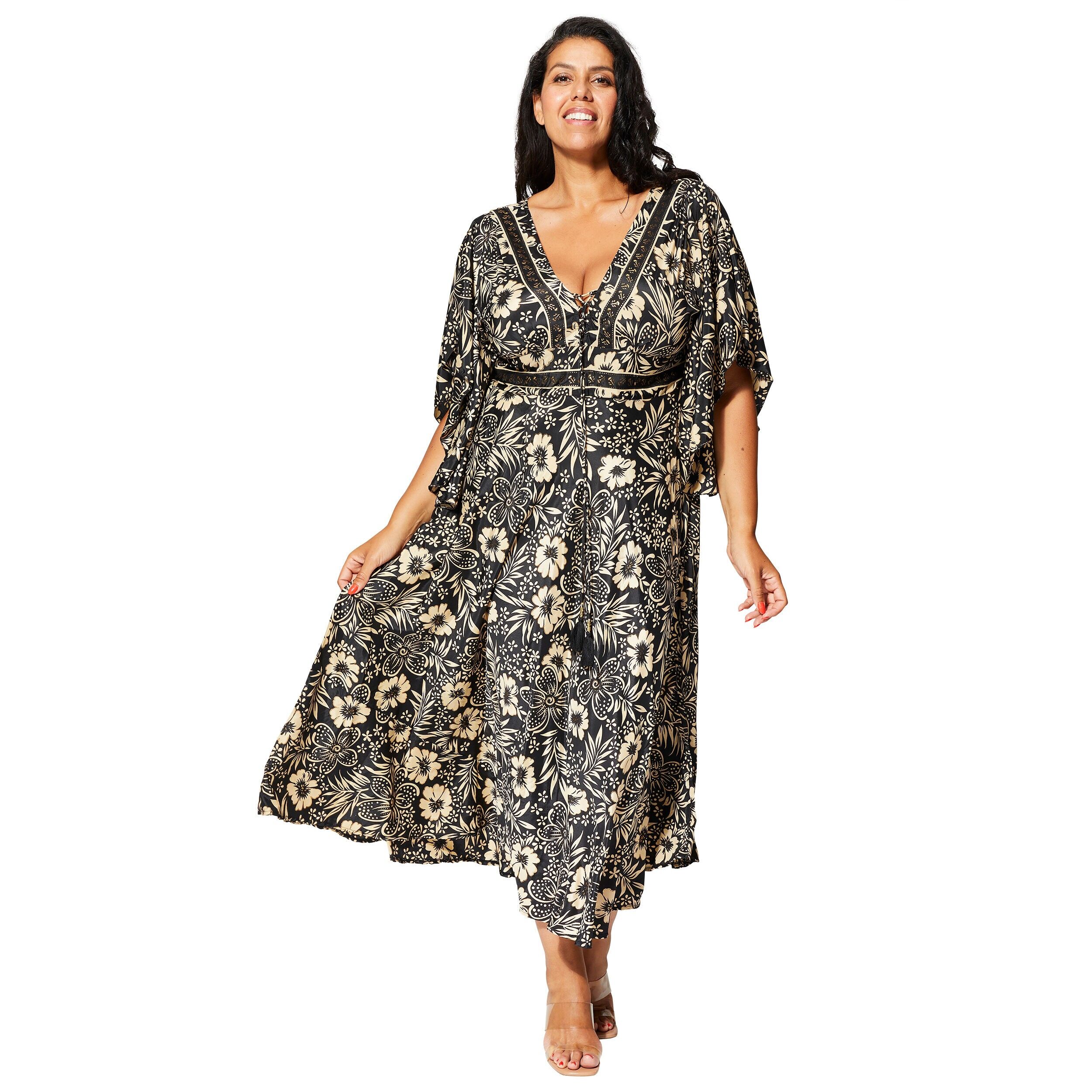 ROBE ÉTÉ LONGUE MANCHES COURTES MCMAXIP2003I