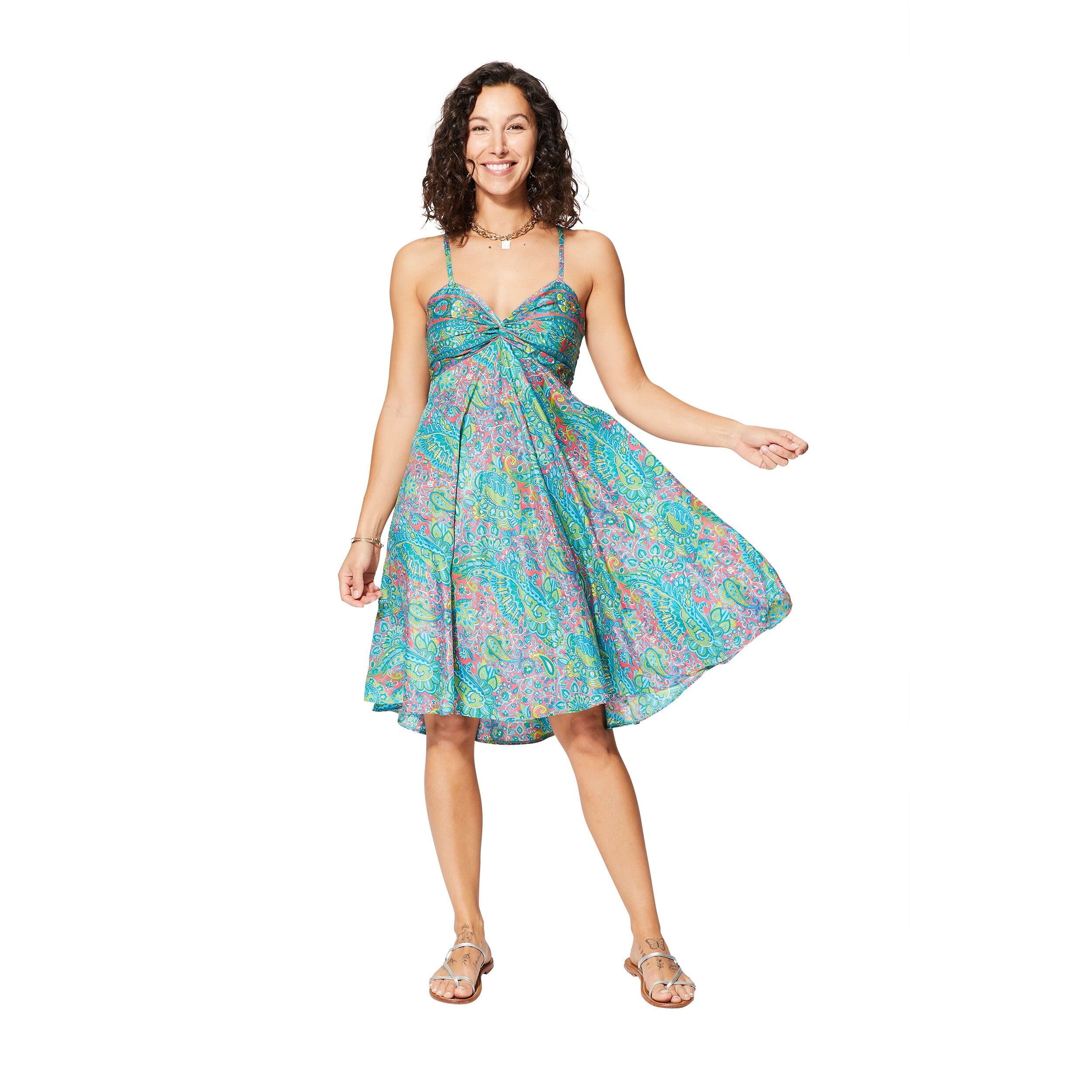 ROBE ÉTÉ COURTE SANS MANCHES MCRO0631B