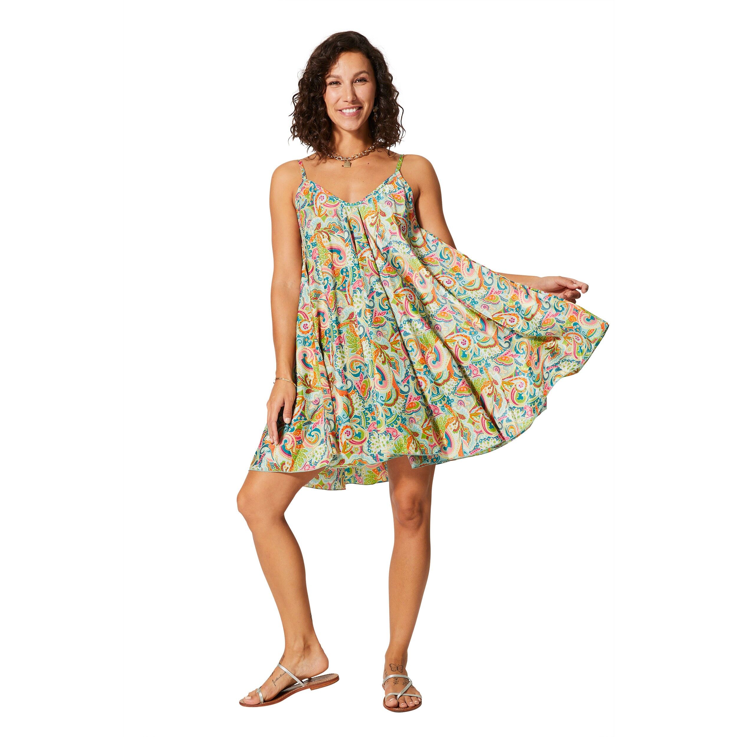 ROBE ÉTÉ COURTE SANS MANCHES MCRO0635B