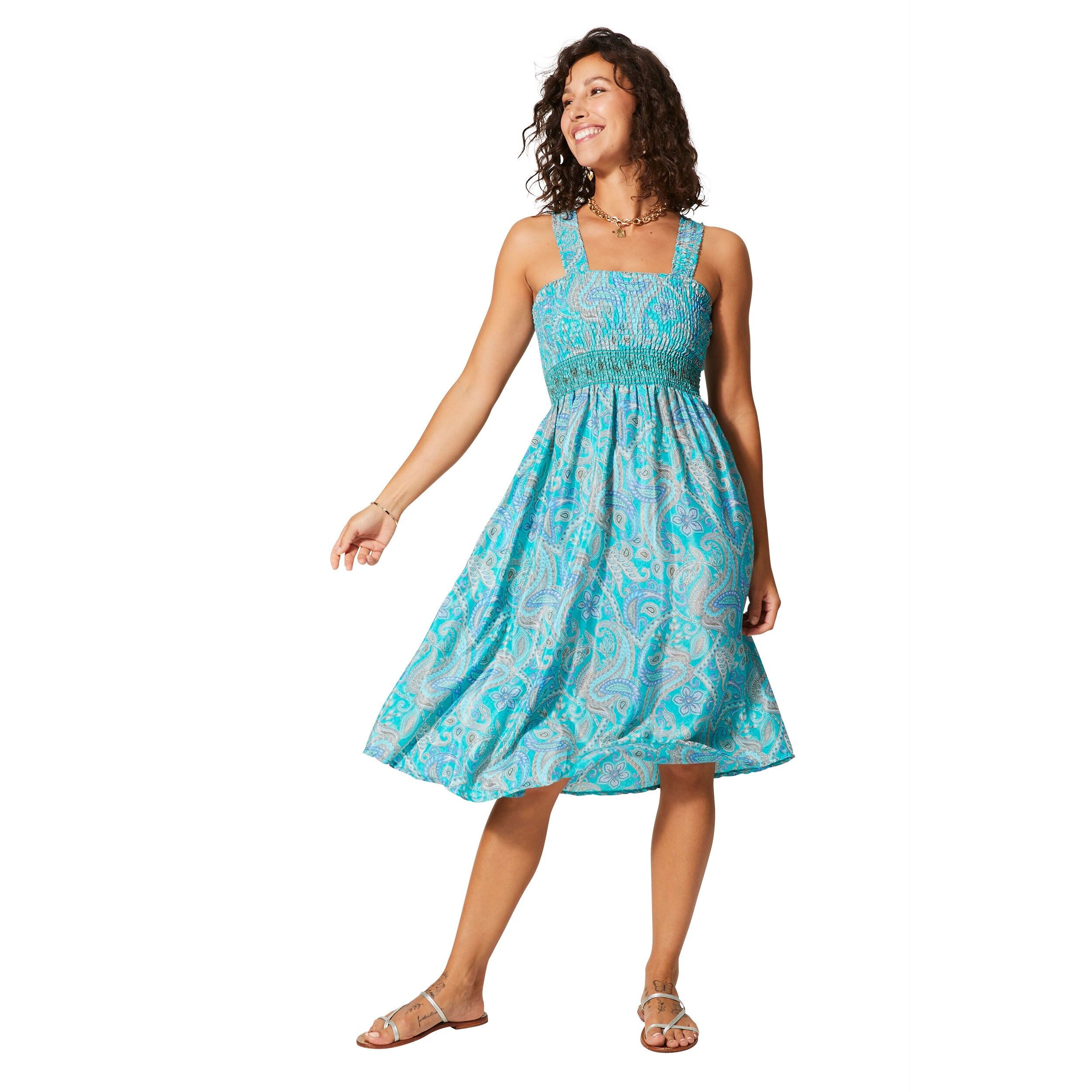 ROBE ÉTÉ MI-LONGUE SANS MANCHES MCRO0636E