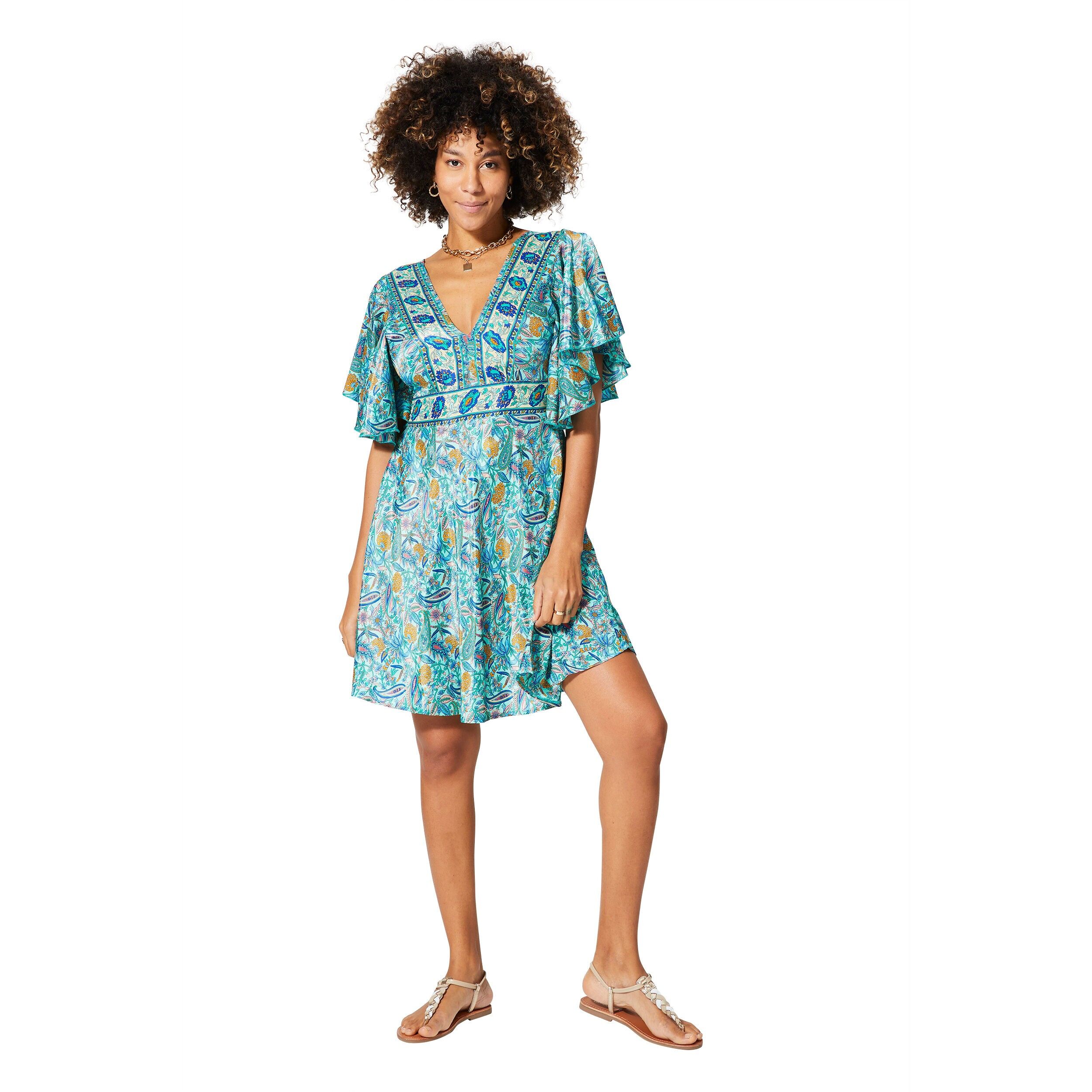 ROBE ÉTÉ COURTE MANCHES COURTES MCRO0640C