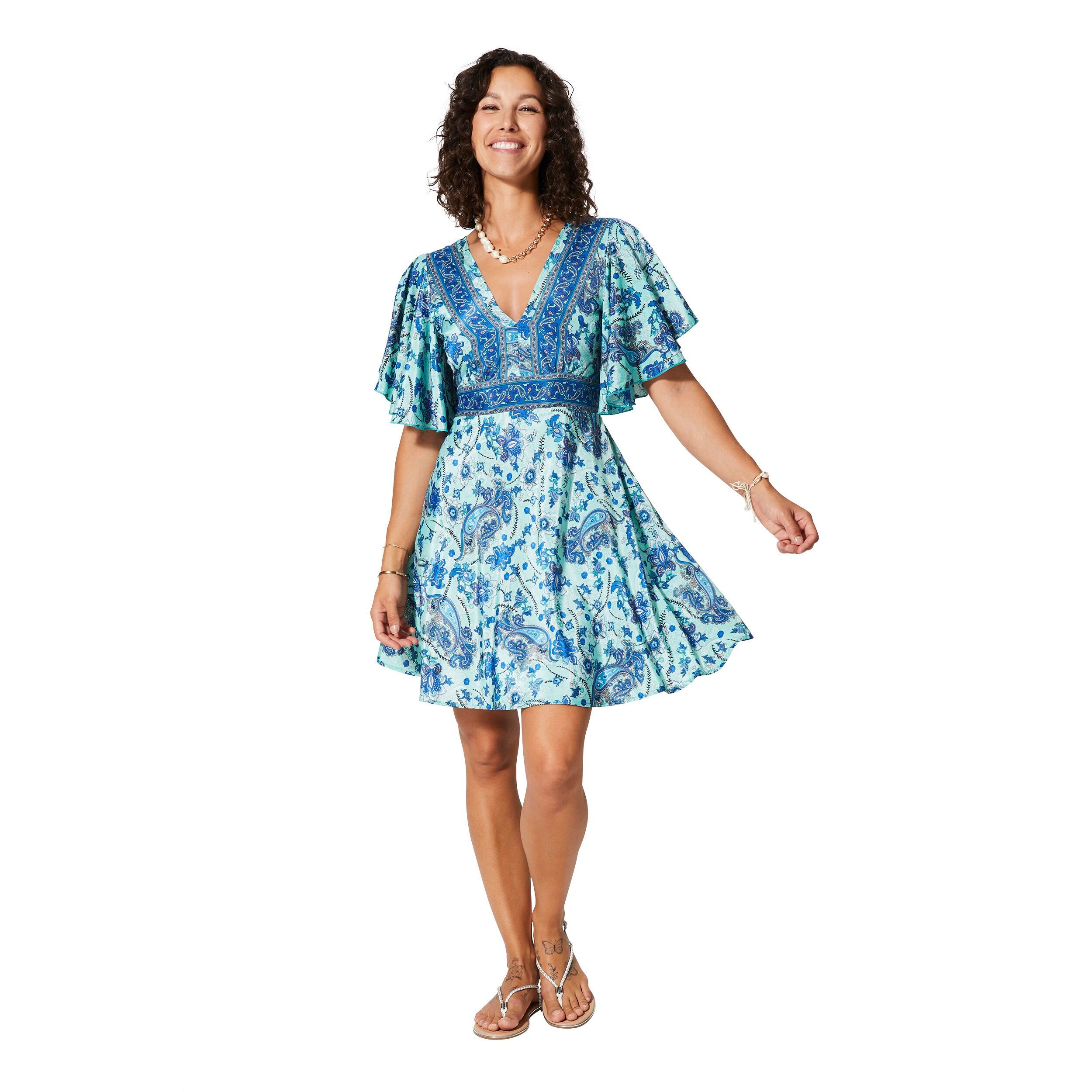 ROBE ÉTÉ COURTE MANCHES COURTES MCRO0640F
