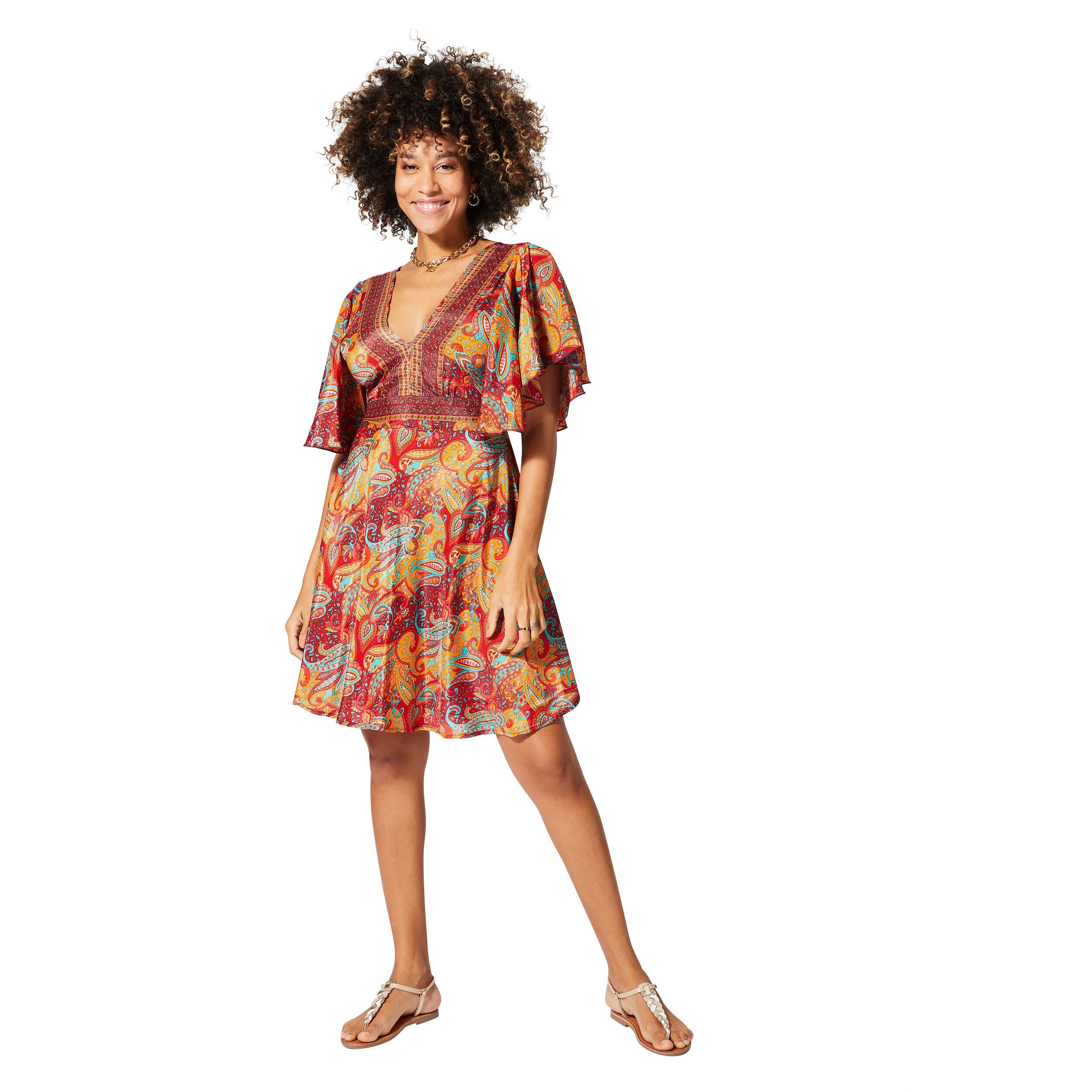 ROBE ÉTÉ COURTE MANCHES COURTES MCRO0640G