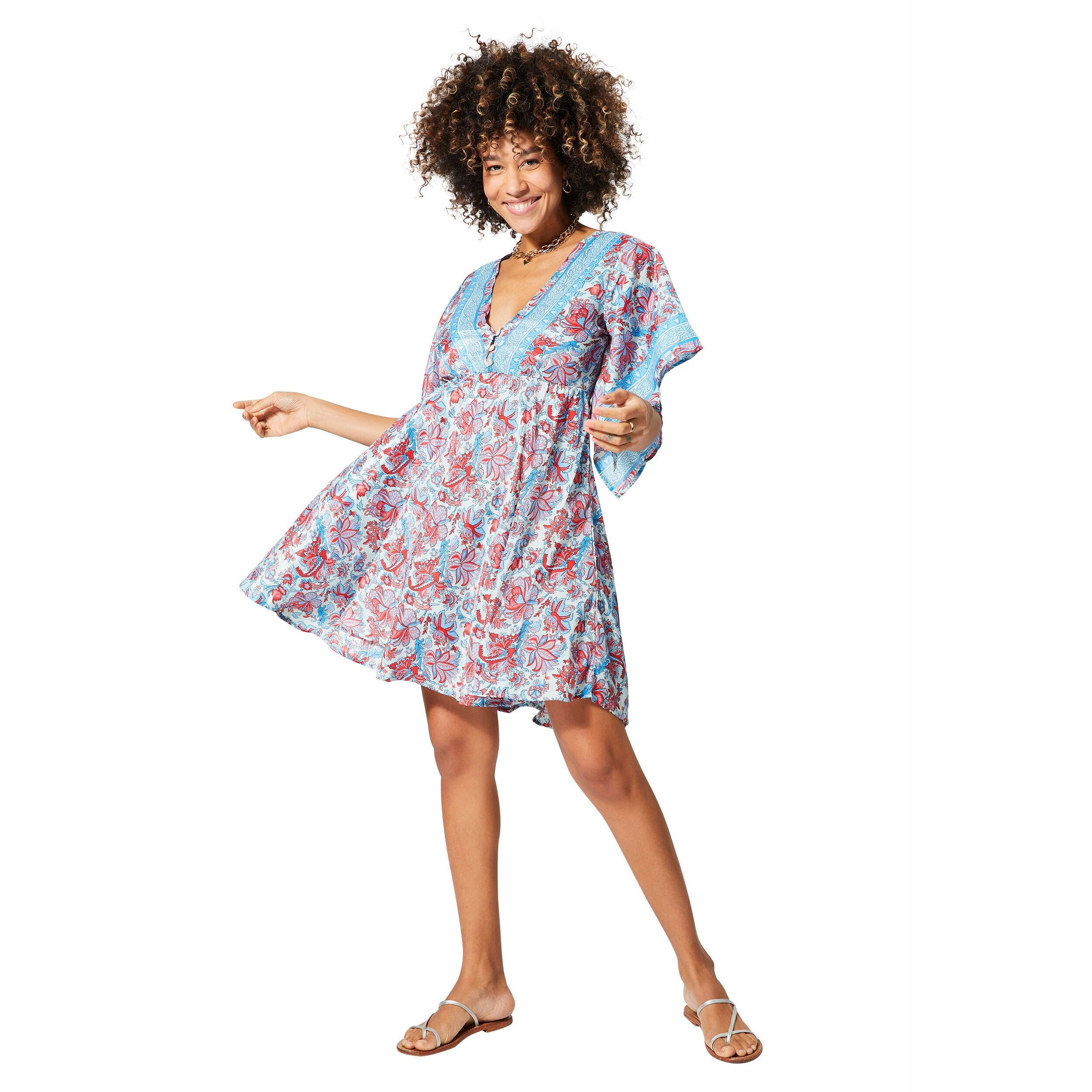 ROBE ÉTÉ COURTE MANCHES COURTES MCRO0641B