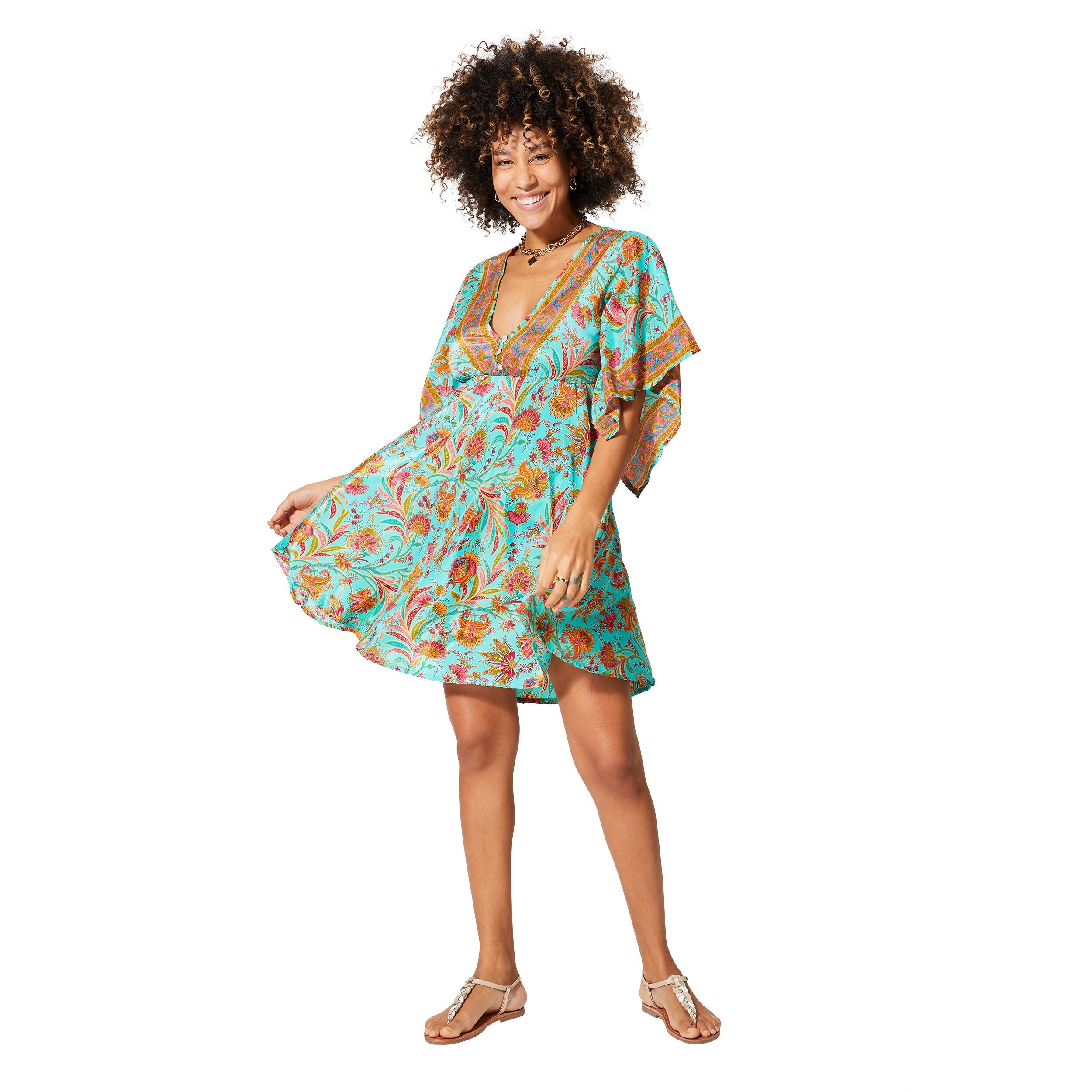 ROBE ÉTÉ COURTE MANCHES COURTES MCRO0641L
