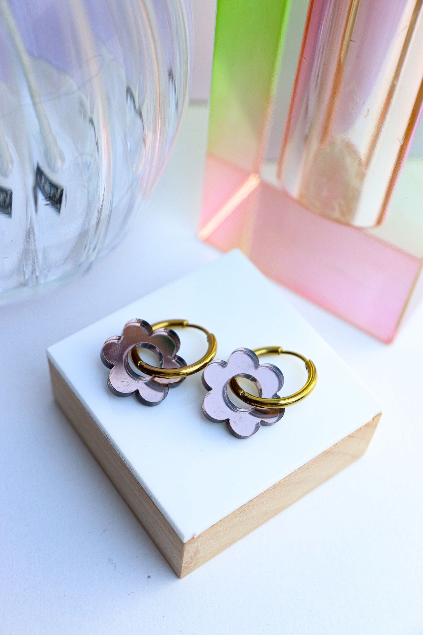 Orecchini Vivienne Mocha Mirror