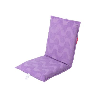 Asiento de playa plegable morado wavy