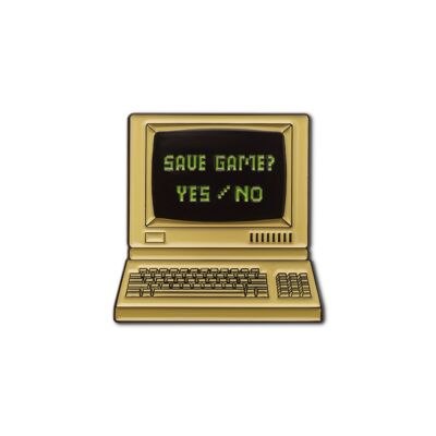 Enamel Pin "Old Computer"
