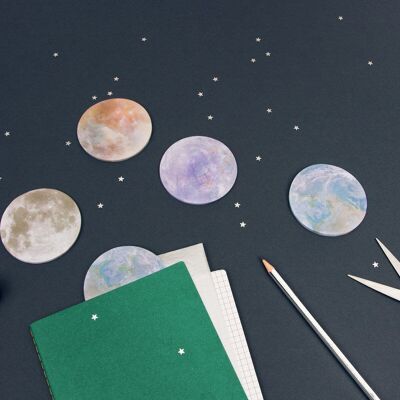 PLANET STICKY NOTES
