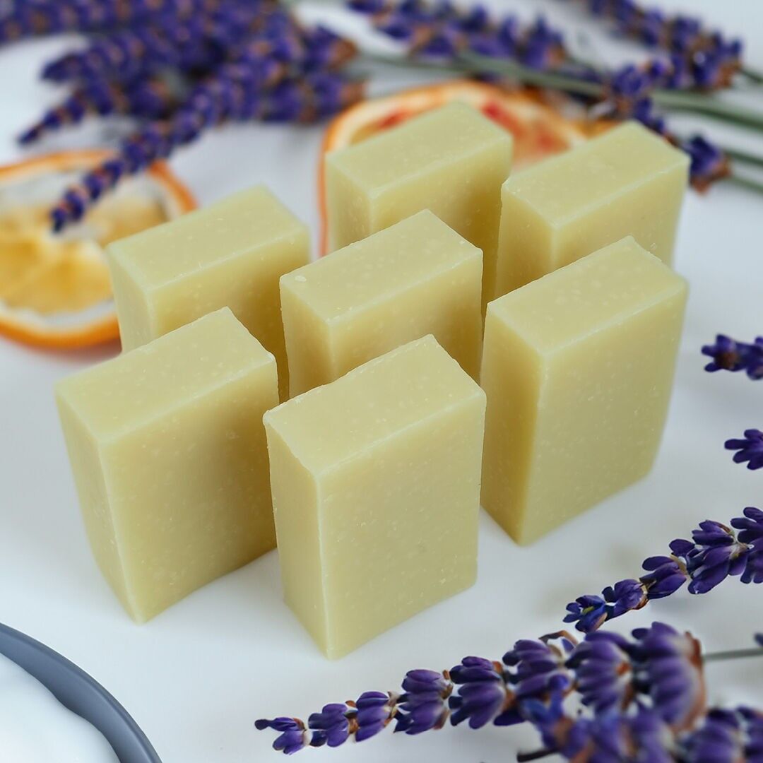 Rasierseife - Naked & Natural - Orange & Lavendel 95 g