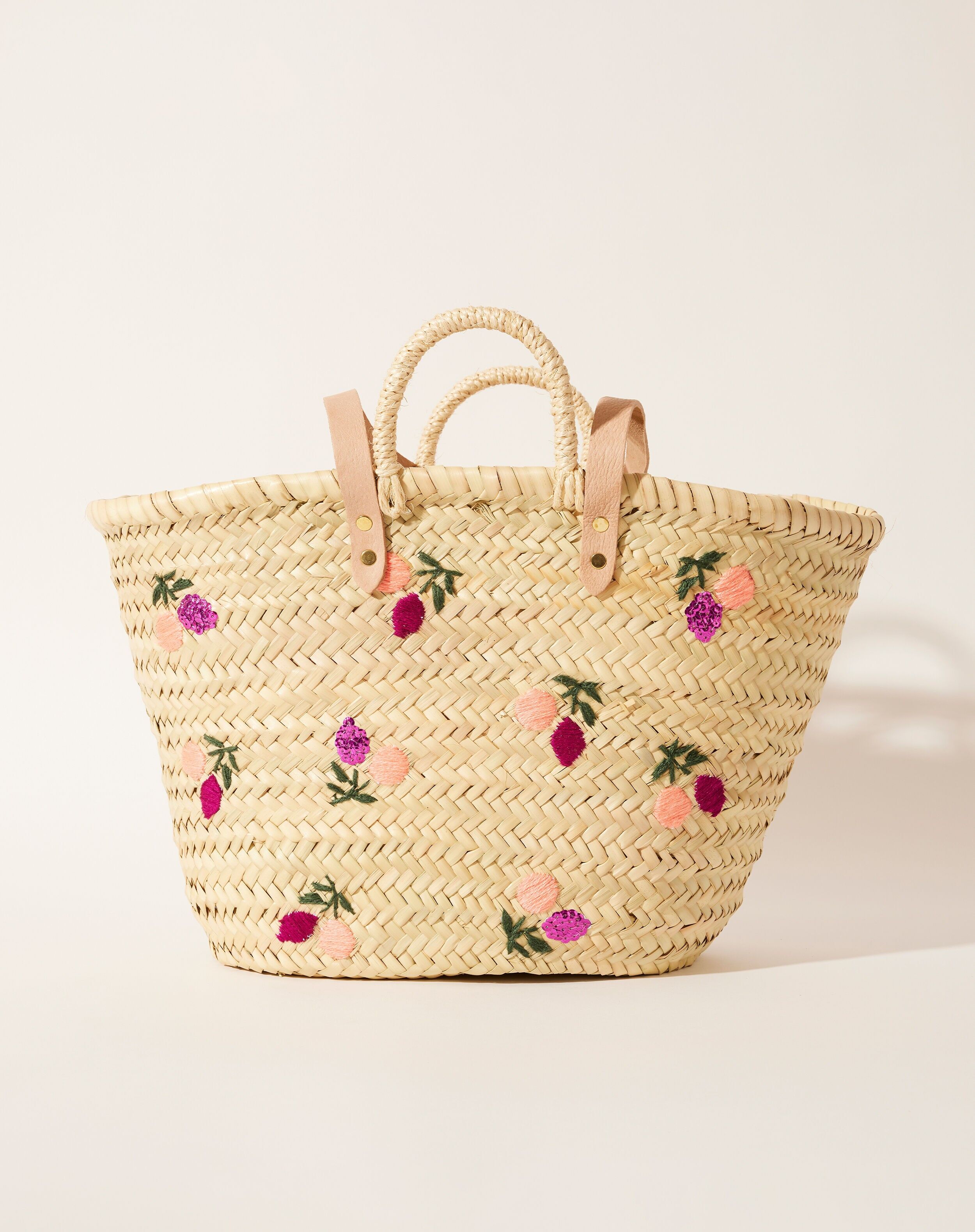 CESTA DE MIMBRE DE POMELO MORADO