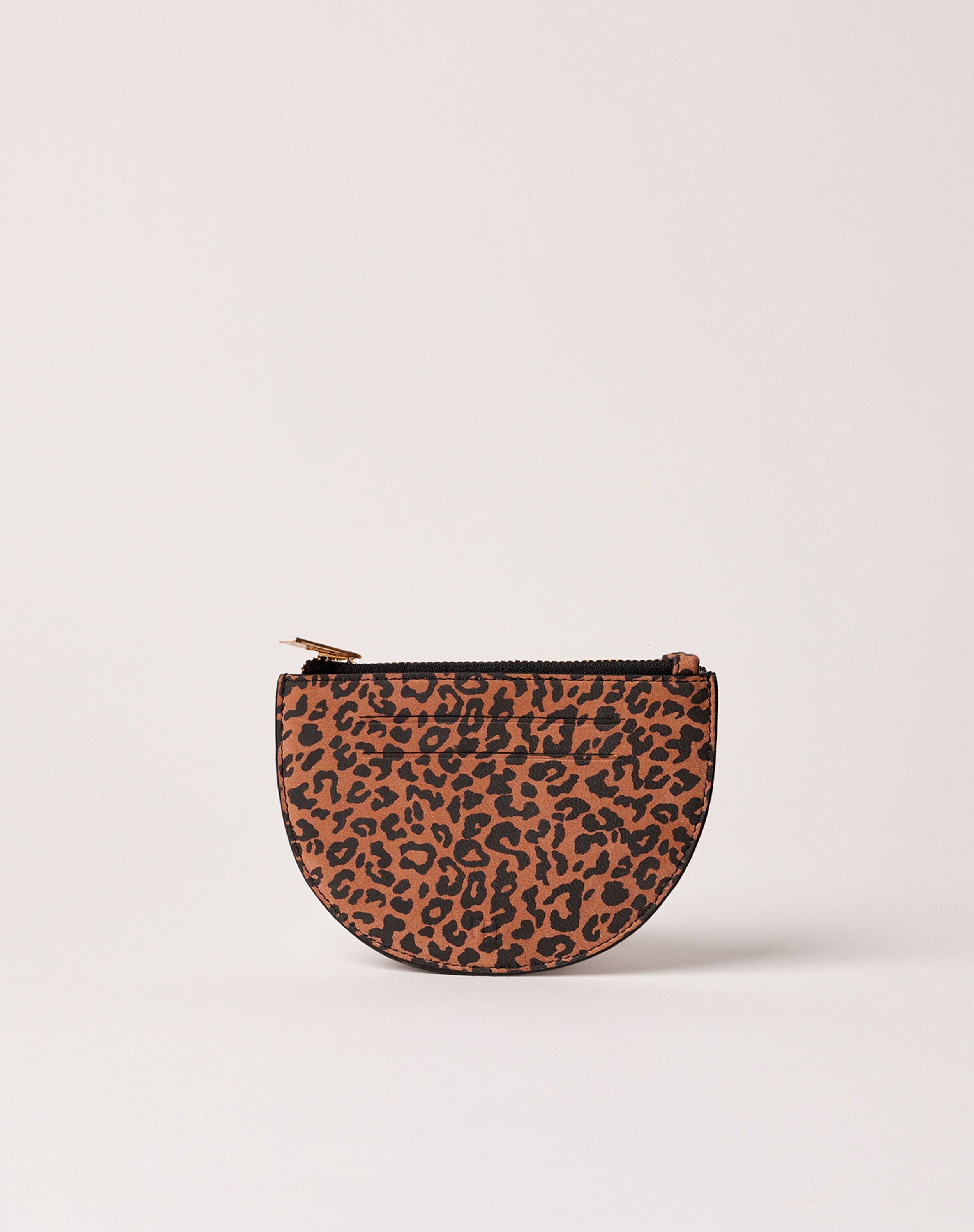 BORSA SIMONE IN PELLE CON STAMPA LEOPARDATA