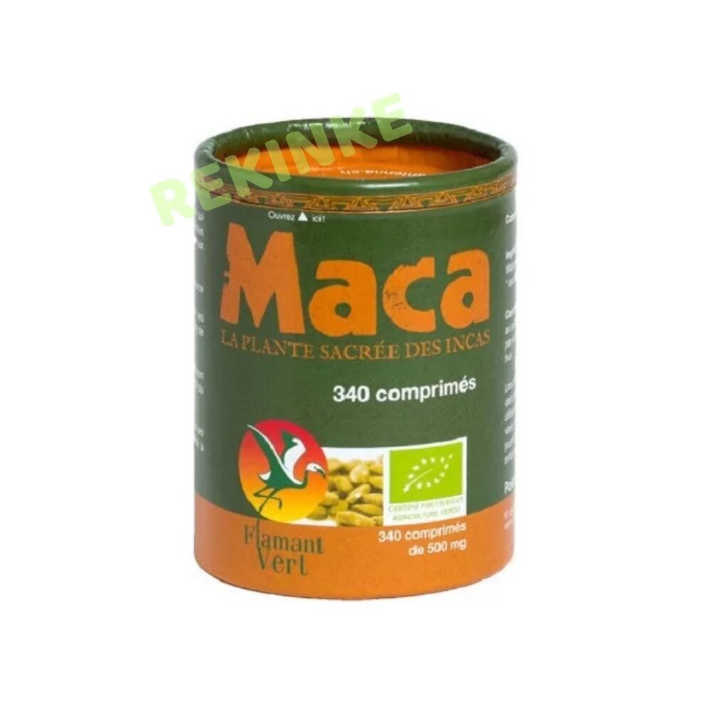 Maca 340 tablets Organic Green Flamingo