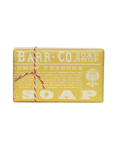 Barr-Co Bar Soap 6oz/170g - Lemon Verbena