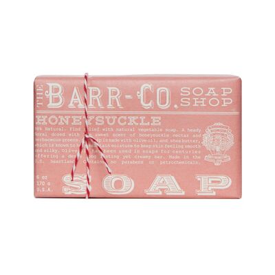 Barr-Co Bar Soap 6oz/170g - Honeysuckle
