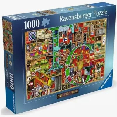 Ravensburger 00120 Puzzle 1000pcs Awesome Alphabet F & G