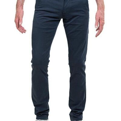 L38 Navy canvas chinos | slim fit