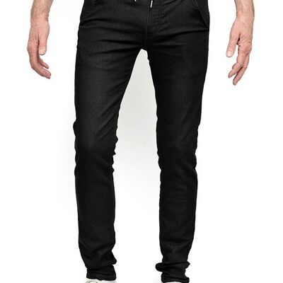 Pantaloni L38 Flex Black | taglio aderente