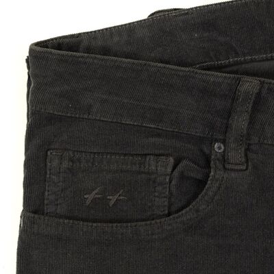 L38 Anthracite velvet jeans | slim fit