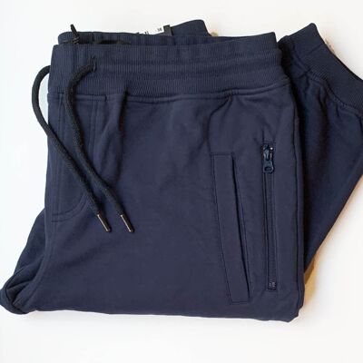 L38 pantalon de jogging Bleu | coupe ajustée