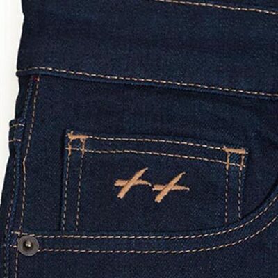 Vaqueros azul pato L36 | corte recto