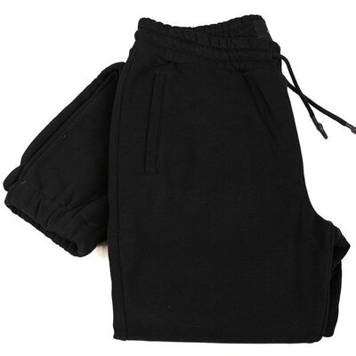 L38 Jogging Cozy Nero | taglio aderente