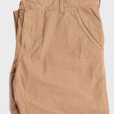 L38 Peanut linen pants | slim fit