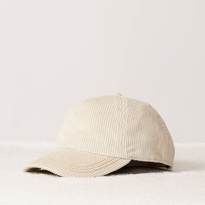 GORRA DE PANA LUISA CRUDO