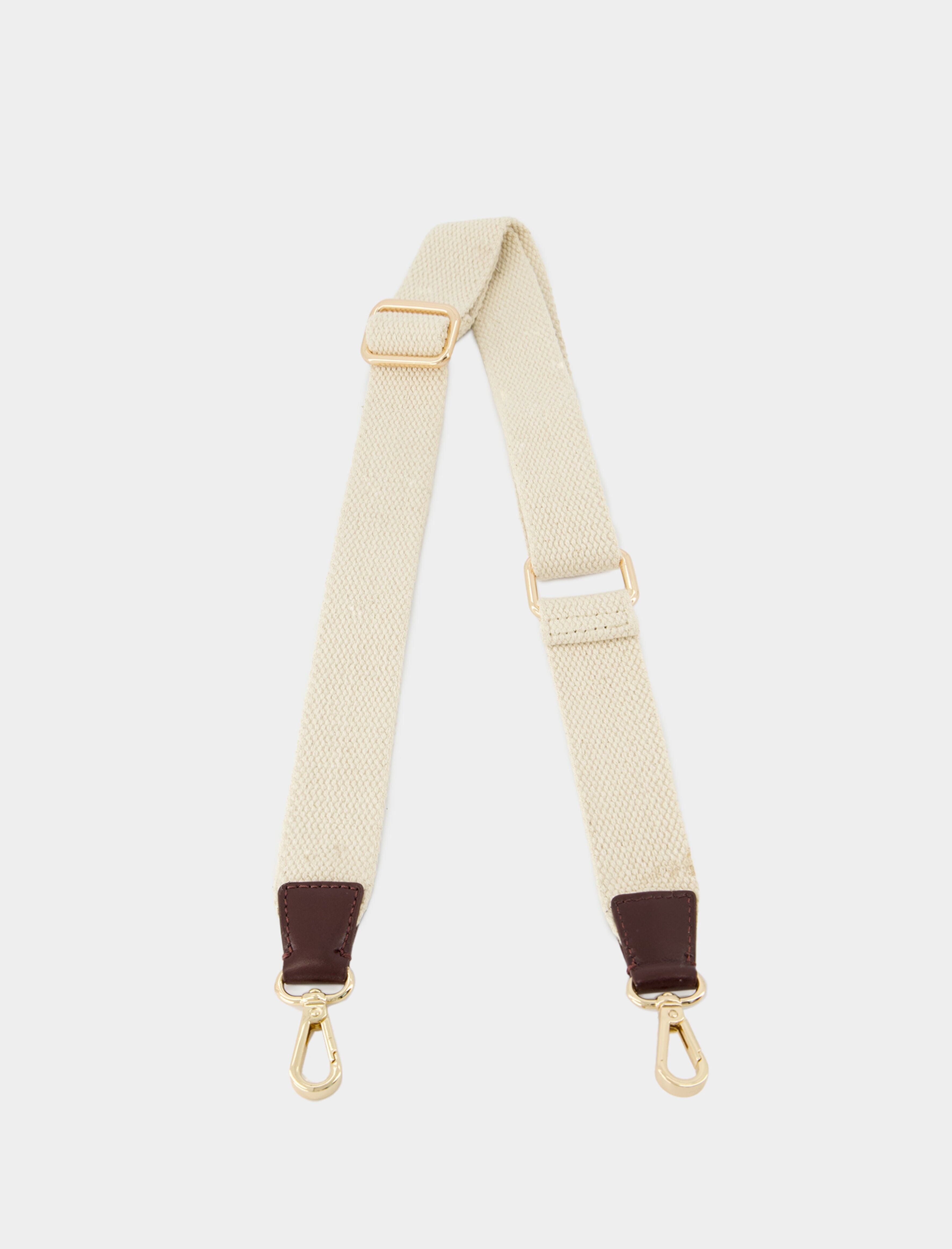 CINTURINO IN COTONE CON INSERTO IN PELLE RICICLATA BORDEAUX