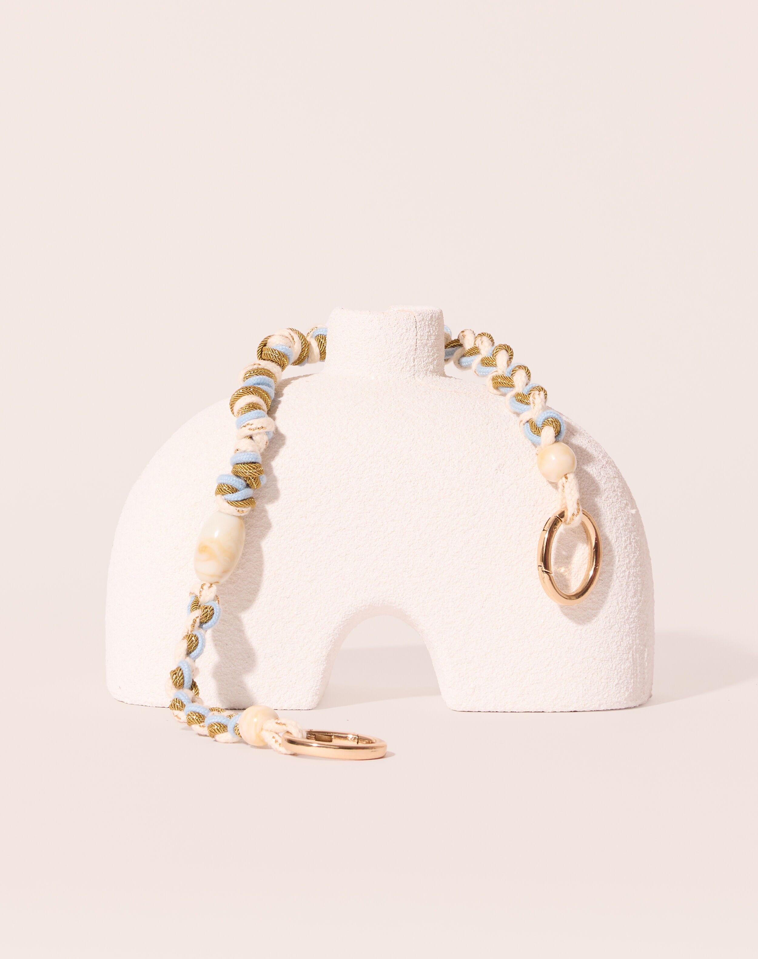 CINTURINO GIOIELLO INTRECCIATO BLU ZEPHYR